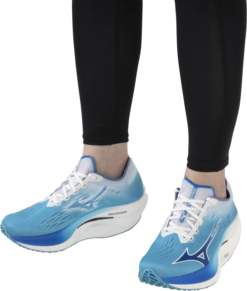 Mizuno Wave Rebellion Pro 2 Womens Running Shoes - Blue - Image 7