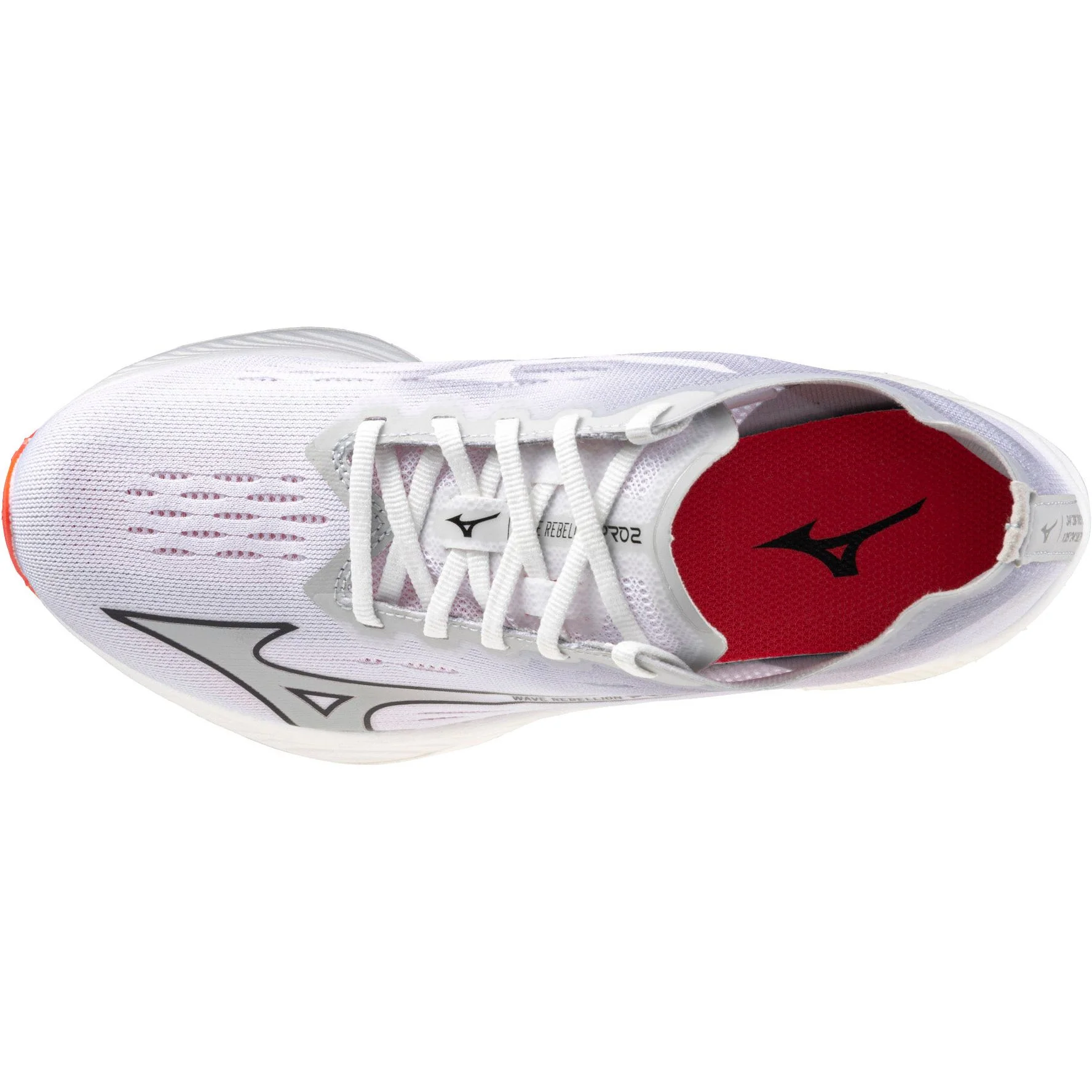 Mizuno Wave Rebellion Pro 2 Womens Running Shoes - White - Image 4