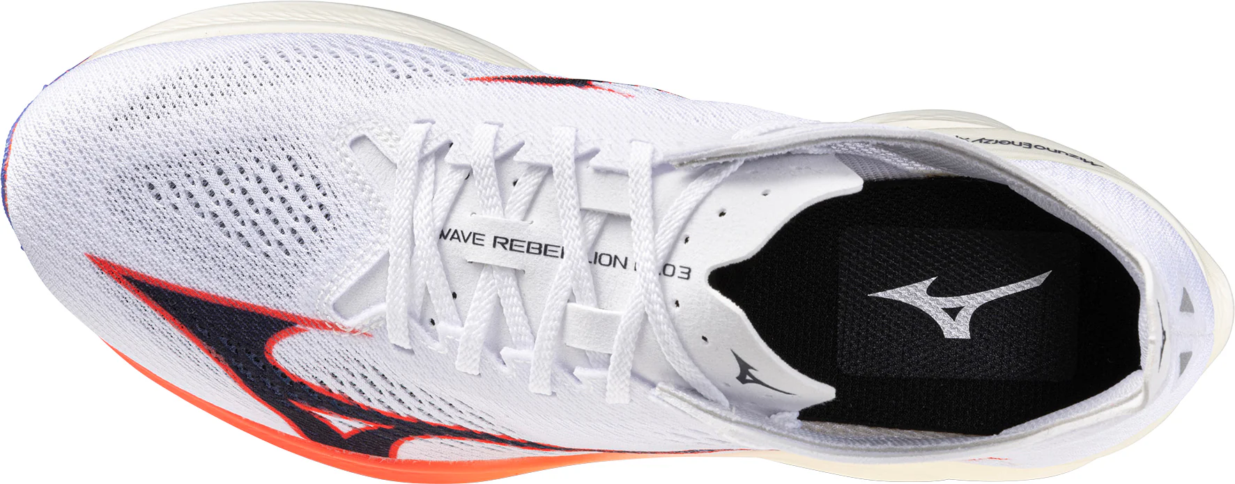 Mizuno Wave Rebellion Pro 3 Running Shoes - White - Image 4
