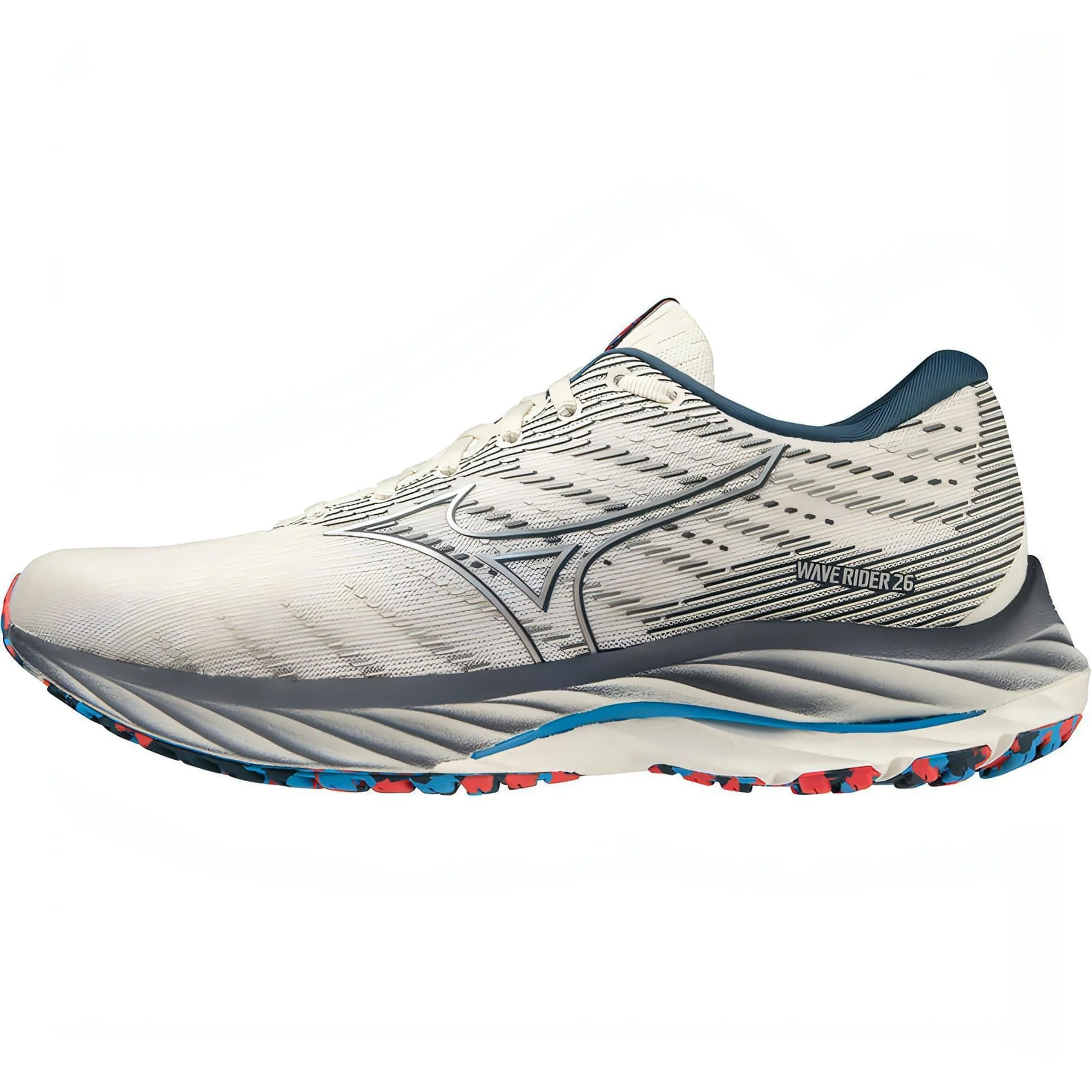 Mizuno Wave Rider 26 Womens Running Shoes - White