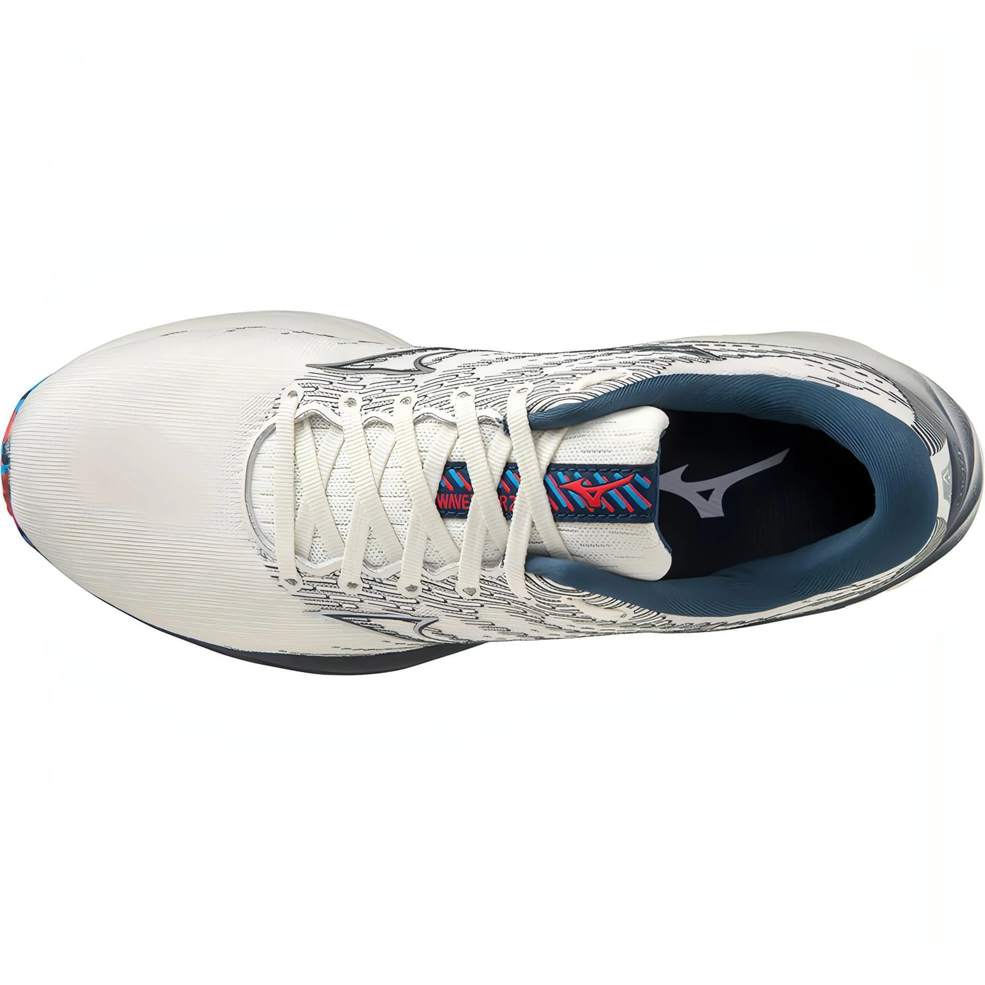 Mizuno Wave Rider 26 Womens Running Shoes - White - Image 4