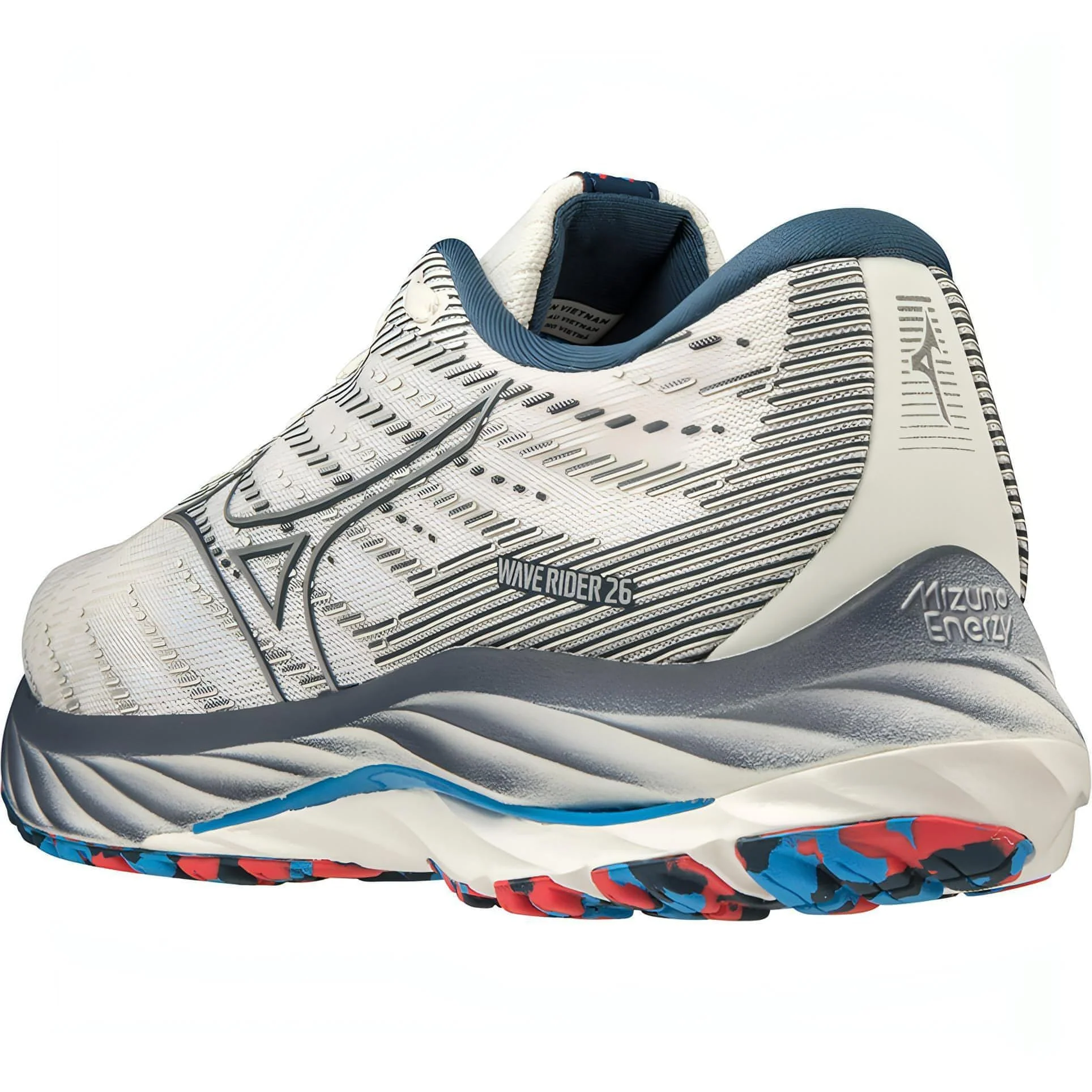 Mizuno Wave Rider 26 Womens Running Shoes - White - Image 5
