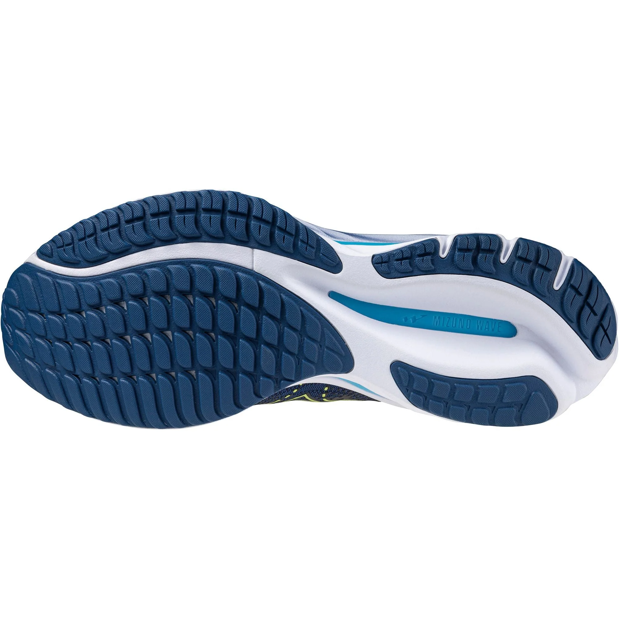 Mizuno Wave Rider 27 Mens Running Shoes - Navy - Image 2