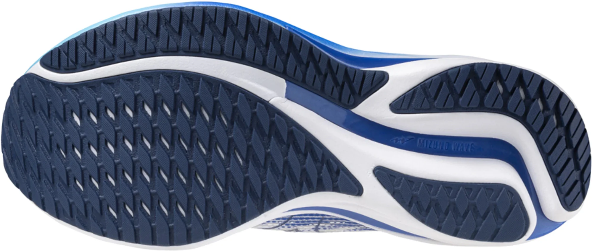 Mizuno Wave Rider 28 Mens Running Shoes - White - Image 2