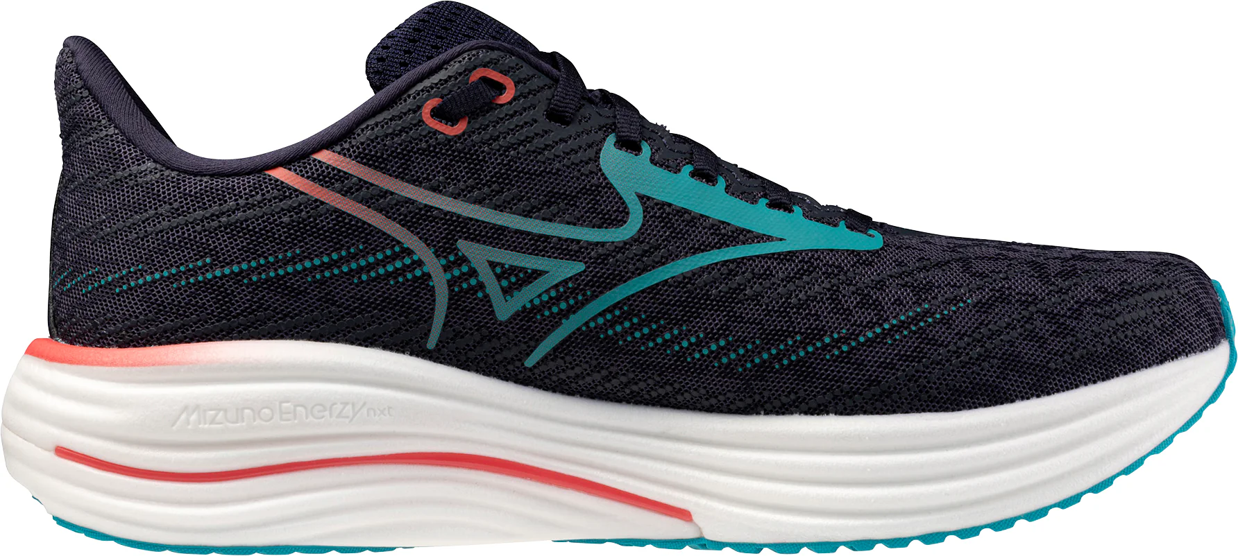 Mizuno Wave Rider 29 Mens Running Shoes - Grey - Image 3