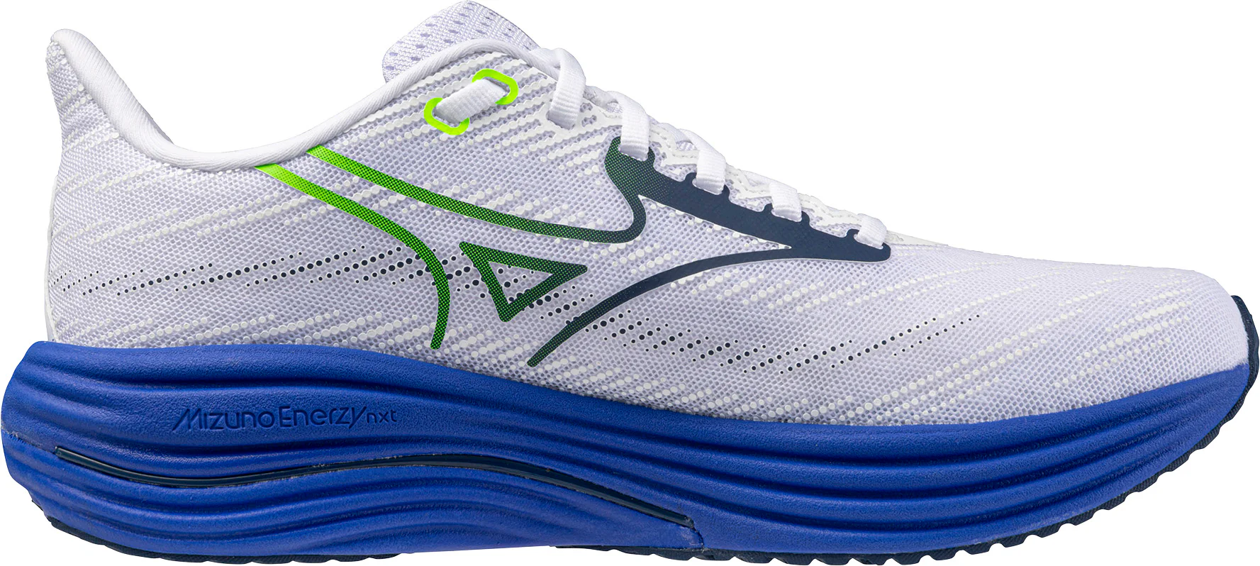 Mizuno Wave Rider 29 Mens Running Shoes - White - Image 3
