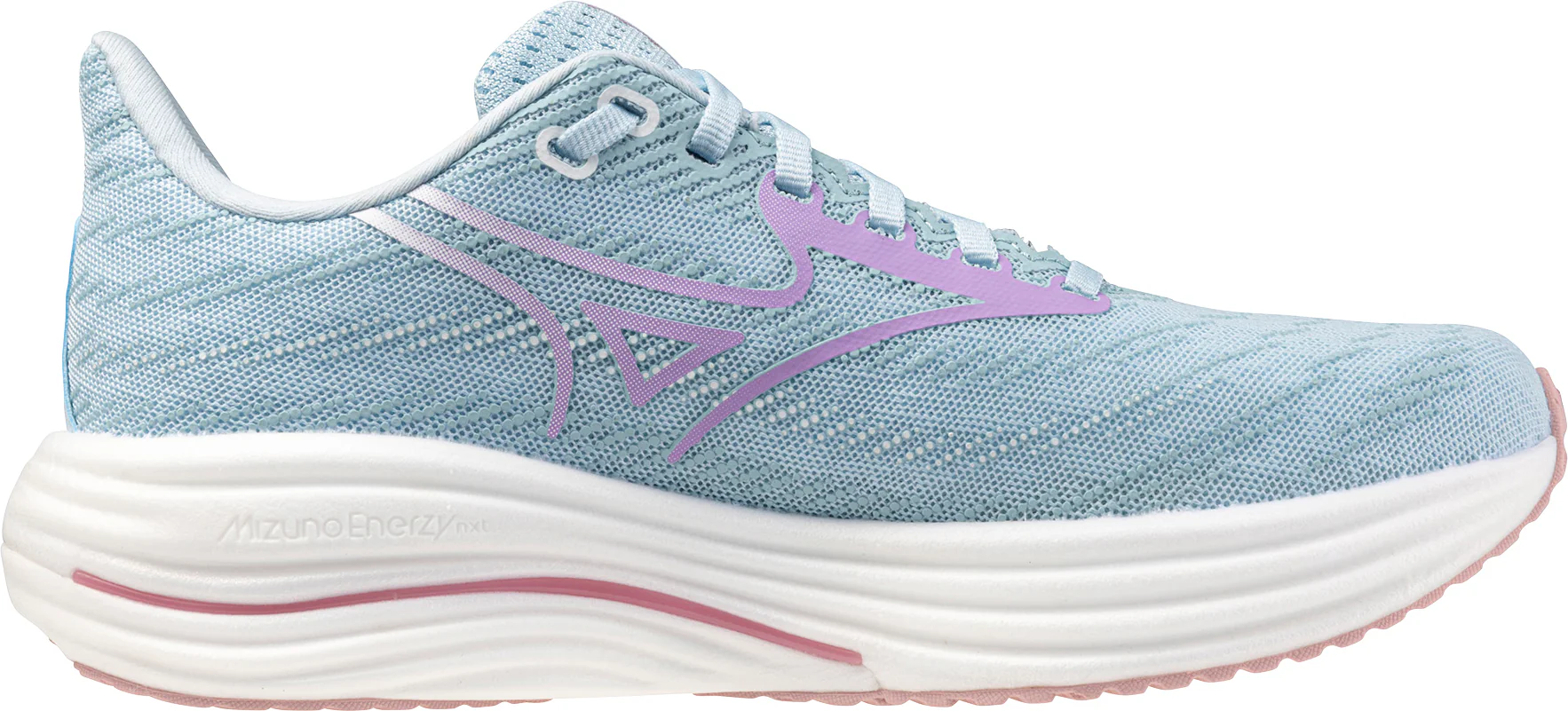 Mizuno Wave Rider 29 Womens Running Shoes - Blue - Image 3