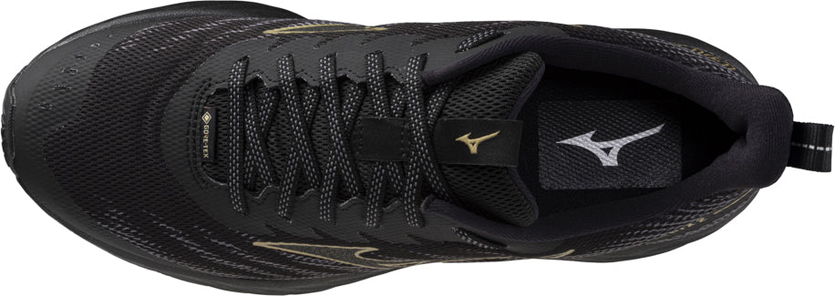 Mizuno Wave Rider GORE-TEX 2 Mens Trail Running Shoes - Black - Image 4