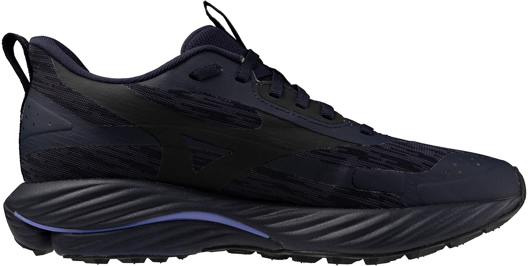 Mizuno Wave Rider GORE-TEX 3 Womens Trail Running Shoes- Grey - Image 3