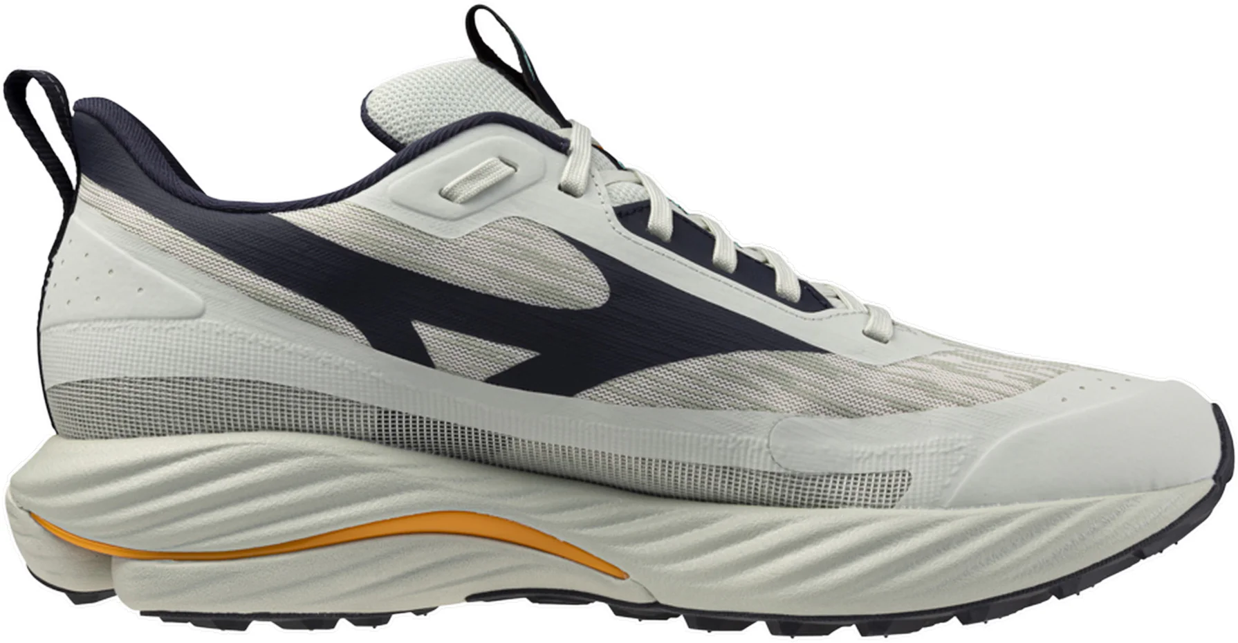 Mizuno Wave Rider TT 3 Mens Trail Running Shoes - Grey - Image 3