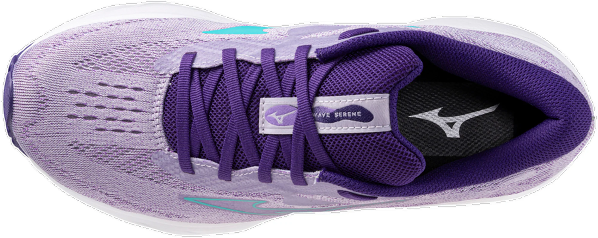 Mizuno Wave Serene Womens Running Shoes - Purple - Image 4