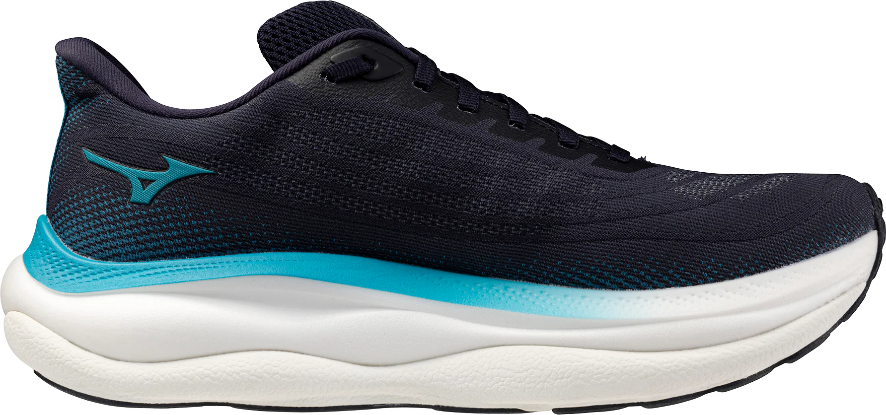 Mizuno Wave Sky 9 Mens Running Shoes - Blue - Image 3