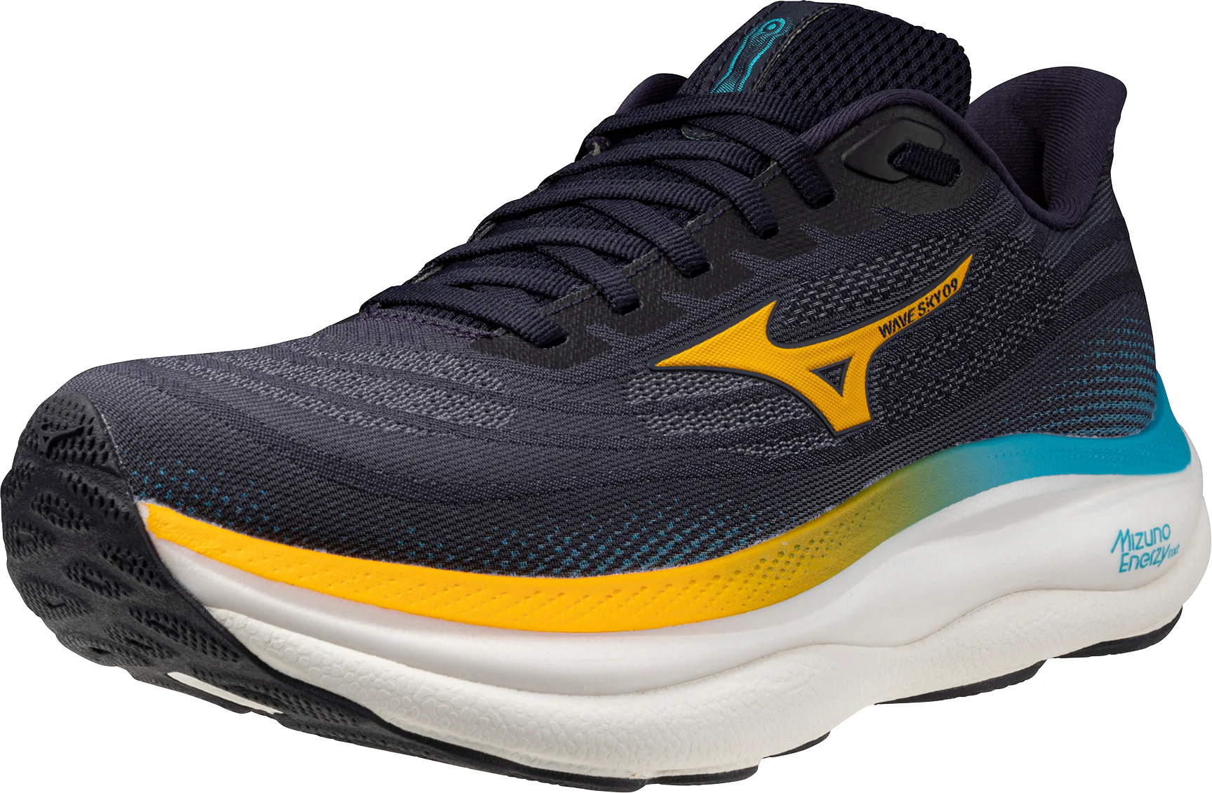 Mizuno Wave Sky 9 Mens Running Shoes - Blue - Image 6