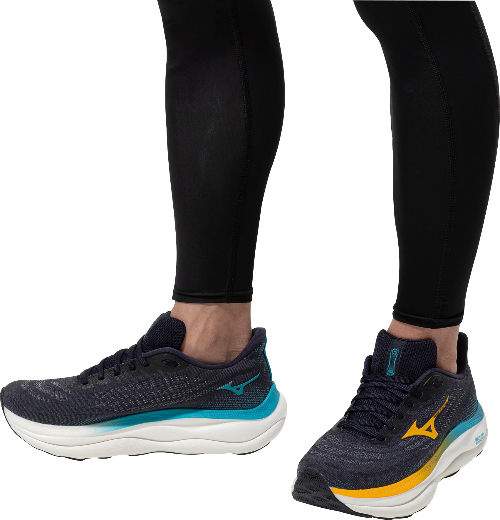 Mizuno Wave Sky 9 Mens Running Shoes - Blue - Image 7