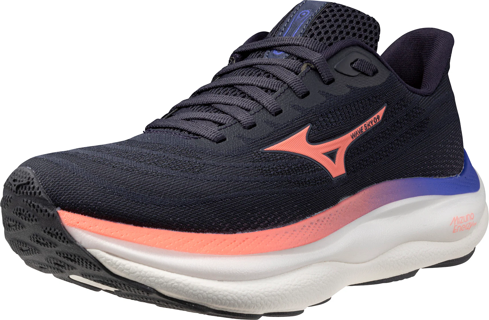 Mizuno Wave Sky 9 Womens Running Shoes - Grey - Image 6