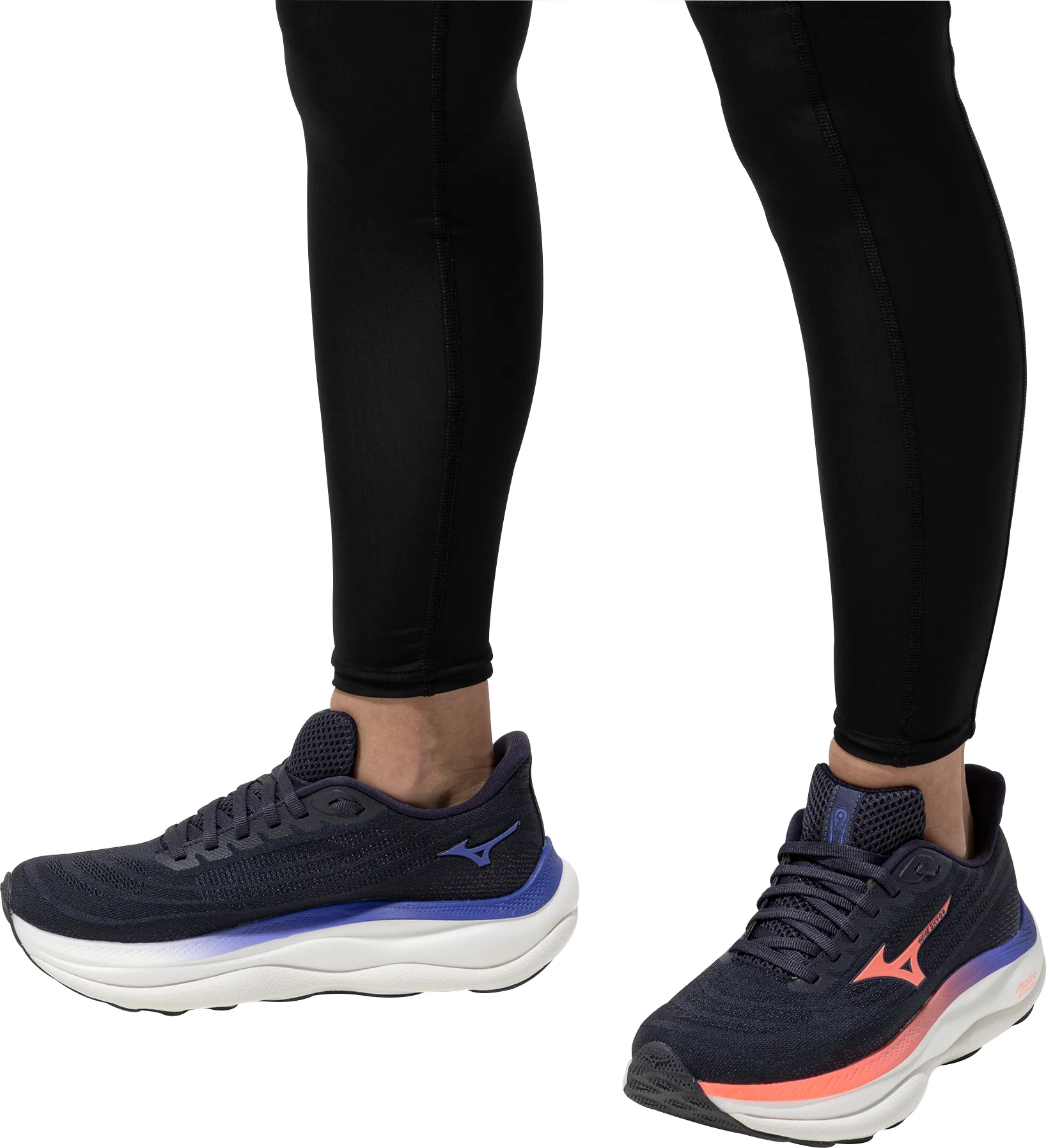 Mizuno Wave Sky 9 Womens Running Shoes - Grey - Image 7