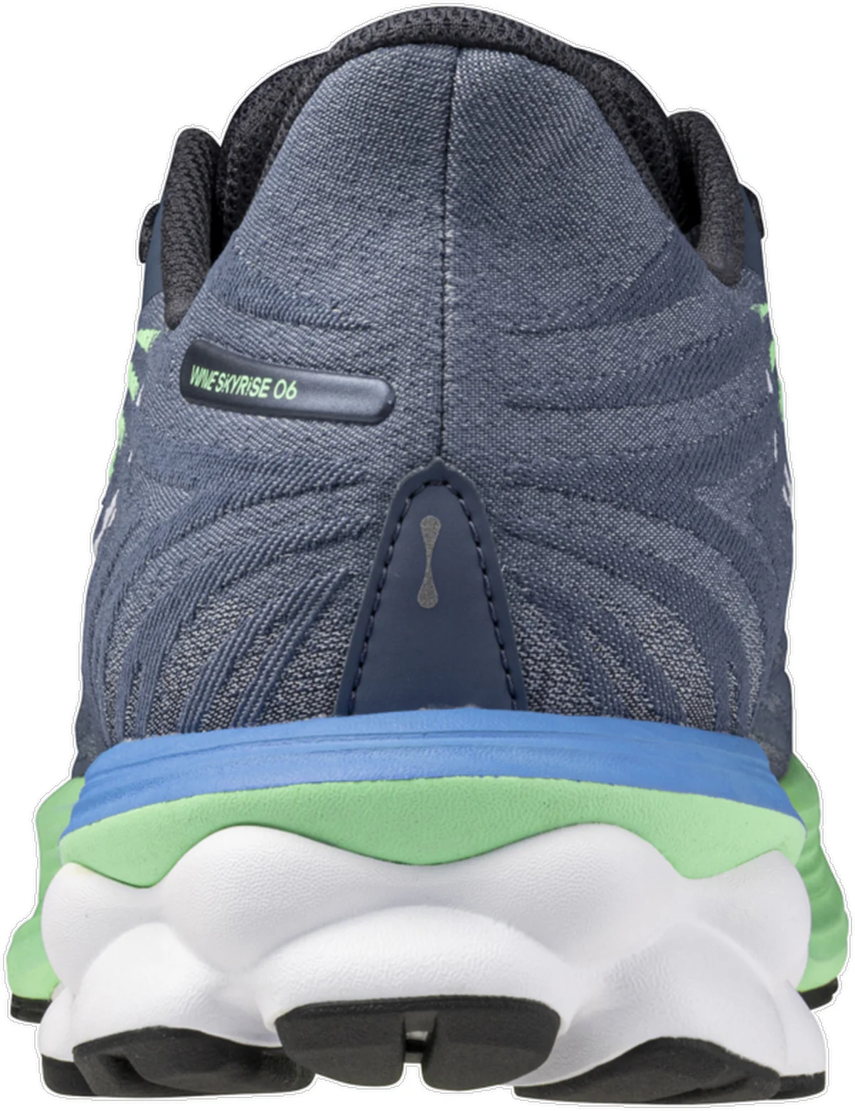 Mizuno Wave Skyrise 6 Mens Running Shoes - Blue - Image 5