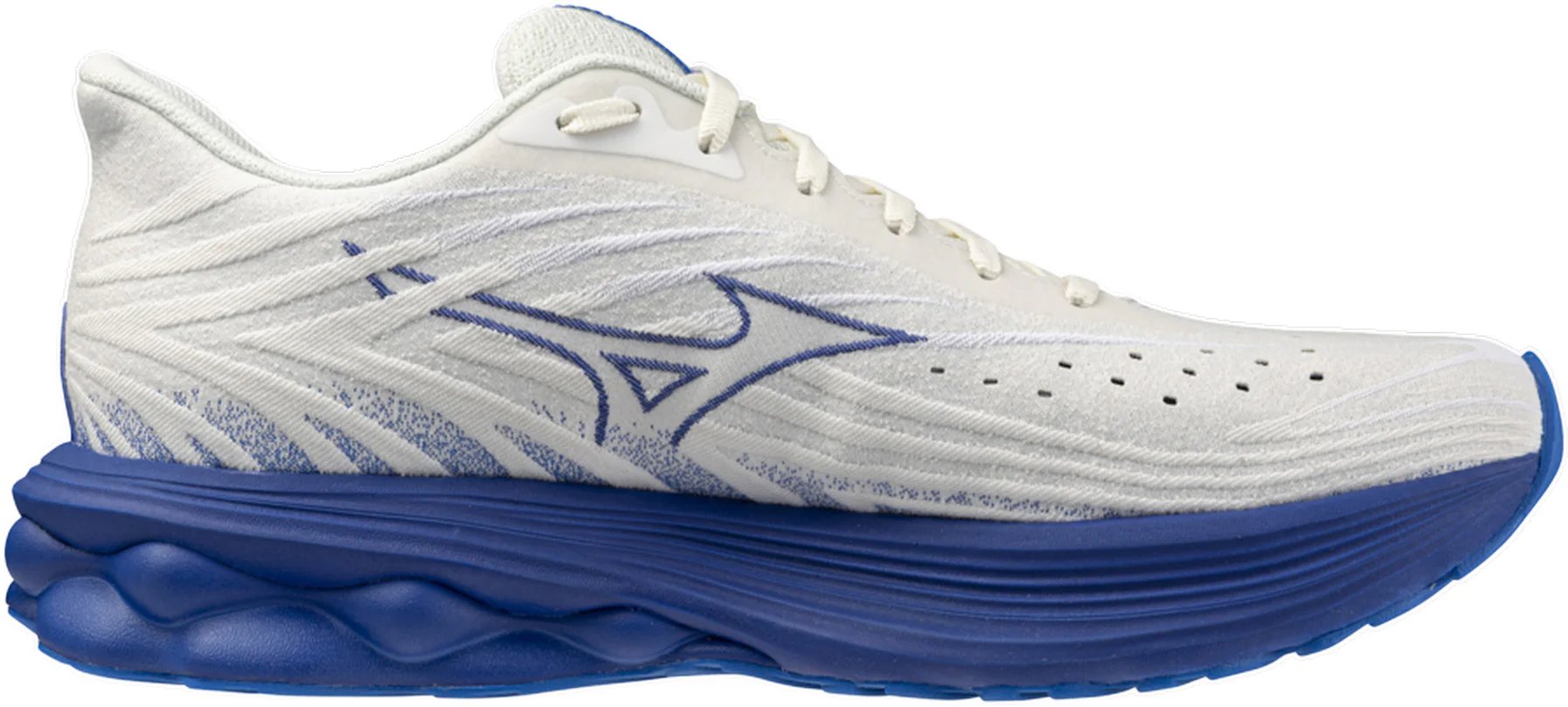 Mizuno Wave Skyrise 6 Mens Running Shoes - White - Image 3