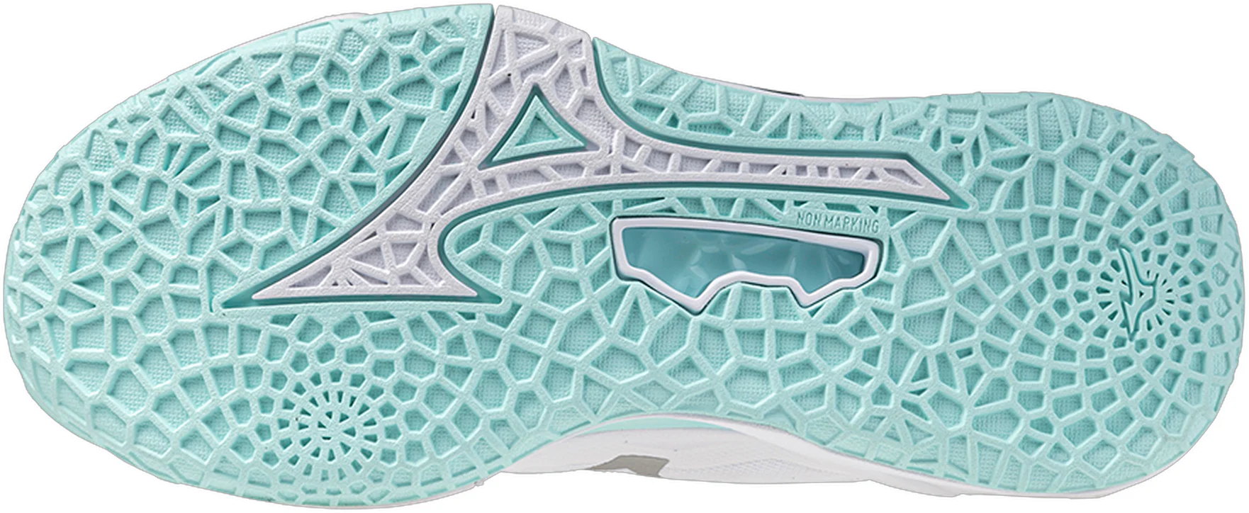 Mizuno Wave Stealth Neo 2 Womens Netball Shoes - White - Image 2