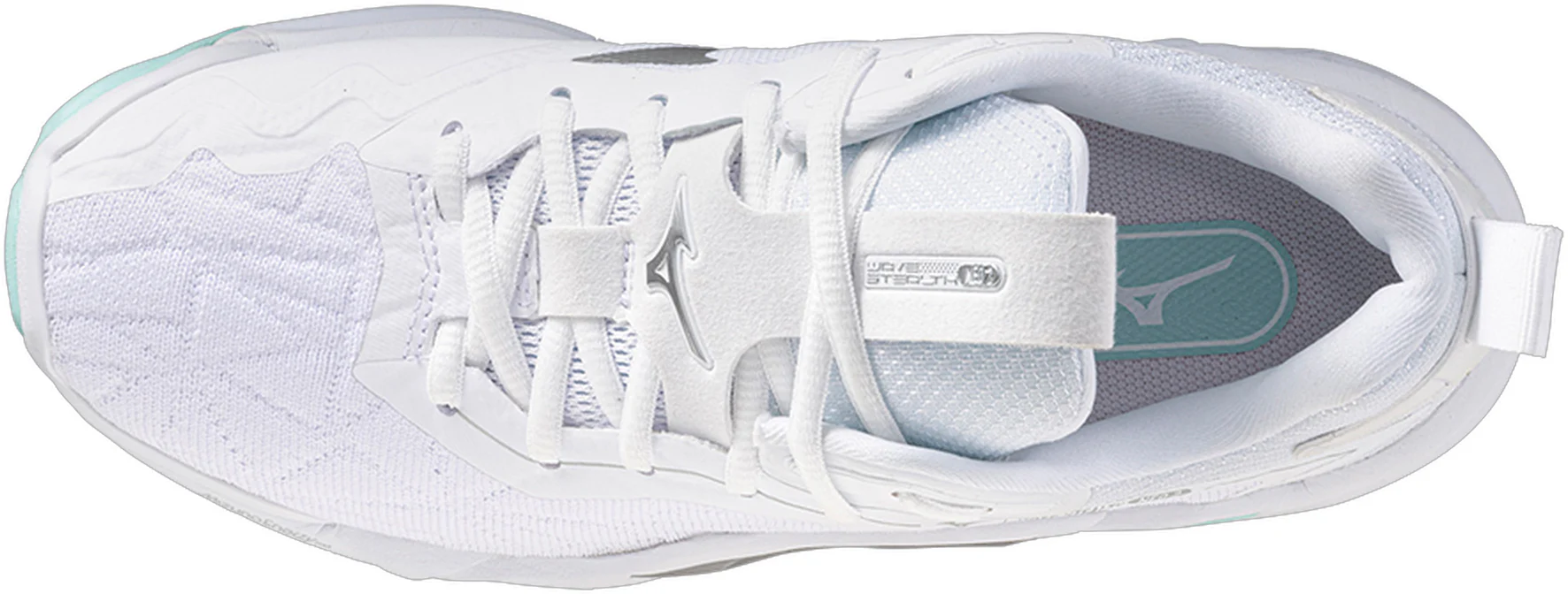 Mizuno Wave Stealth Neo 2 Womens Netball Shoes - White - Image 4