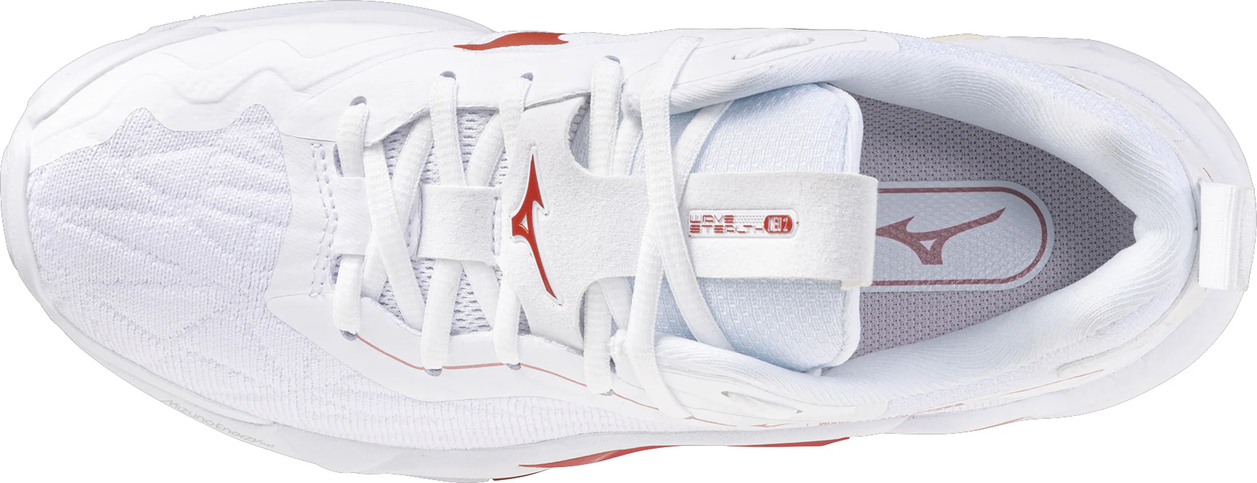 Mizuno Wave Stealth Neo 2 Womens Netball Shoes - White - Image 4