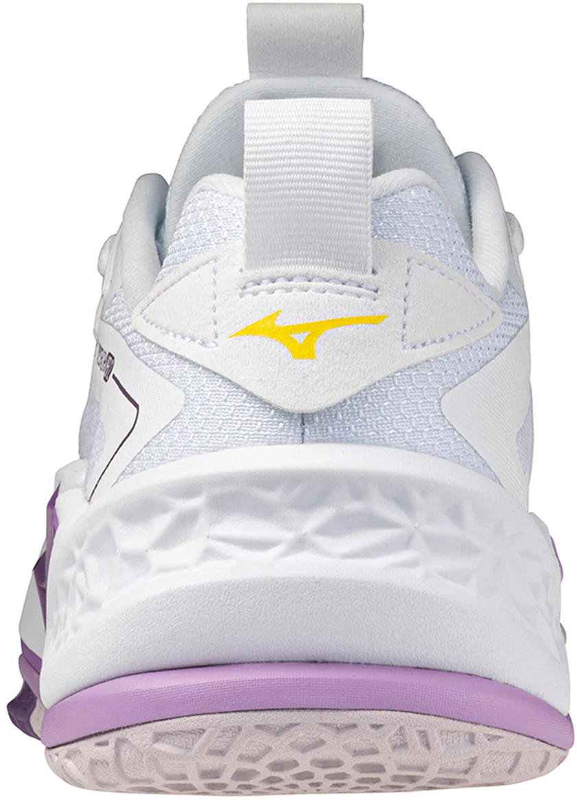Mizuno Wave Stealth Neo 2 Womens Netball Shoes - White - Image 5