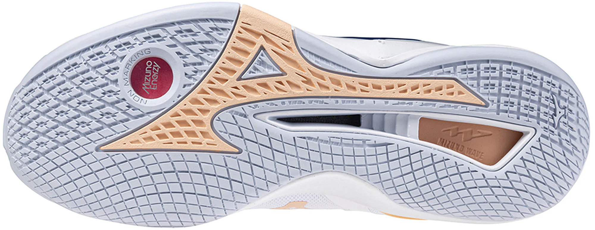 Mizuno Wave Stealth Neo Womens Netball Shoes - White - Image 2