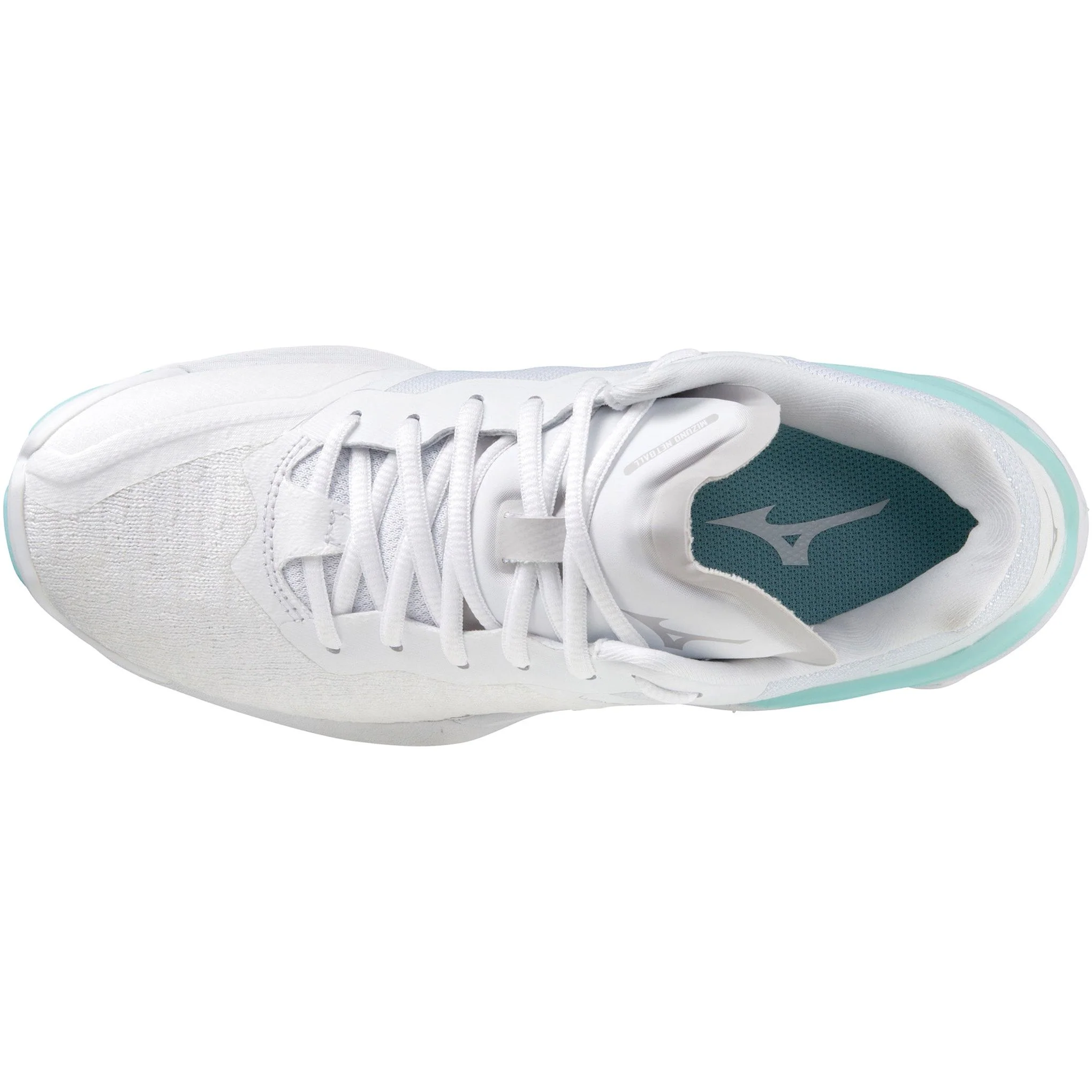 Mizuno Wave Stealth Neo Womens Netball Shoes - White - Image 4