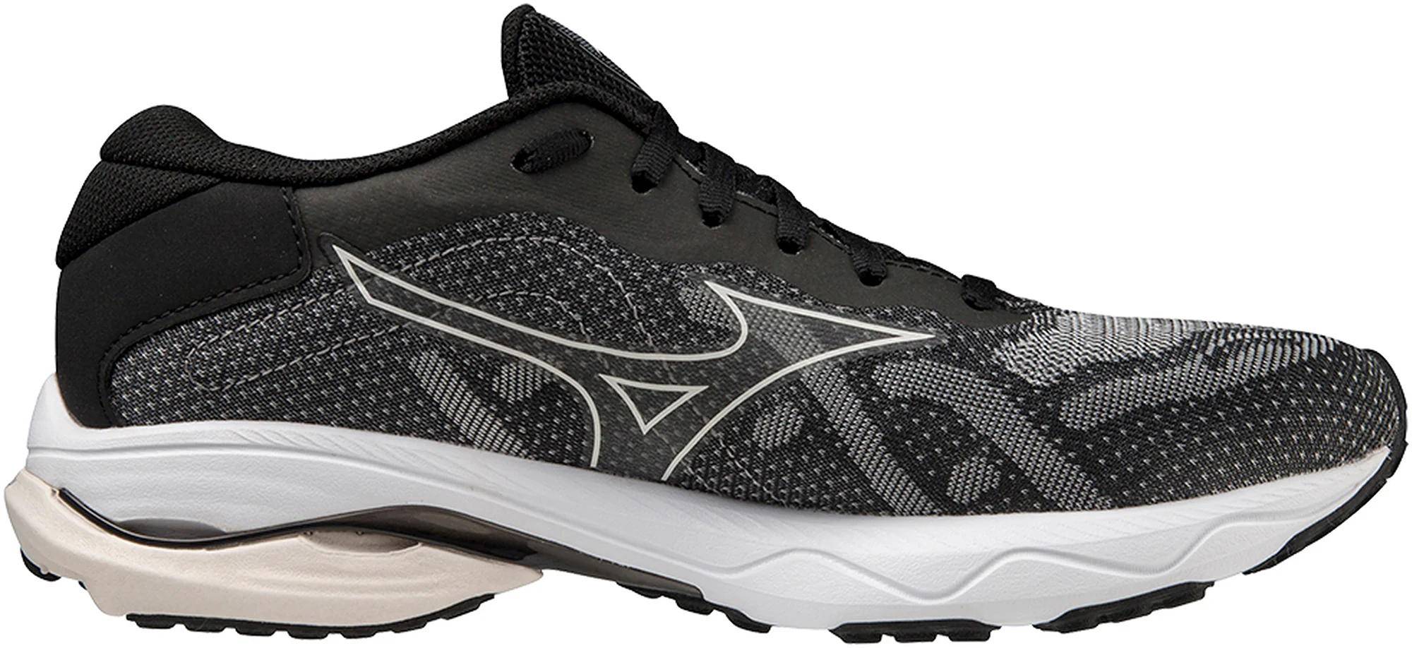 Mizuno Wave Ultima 14 Womens Running Shoes - Black - Image 3