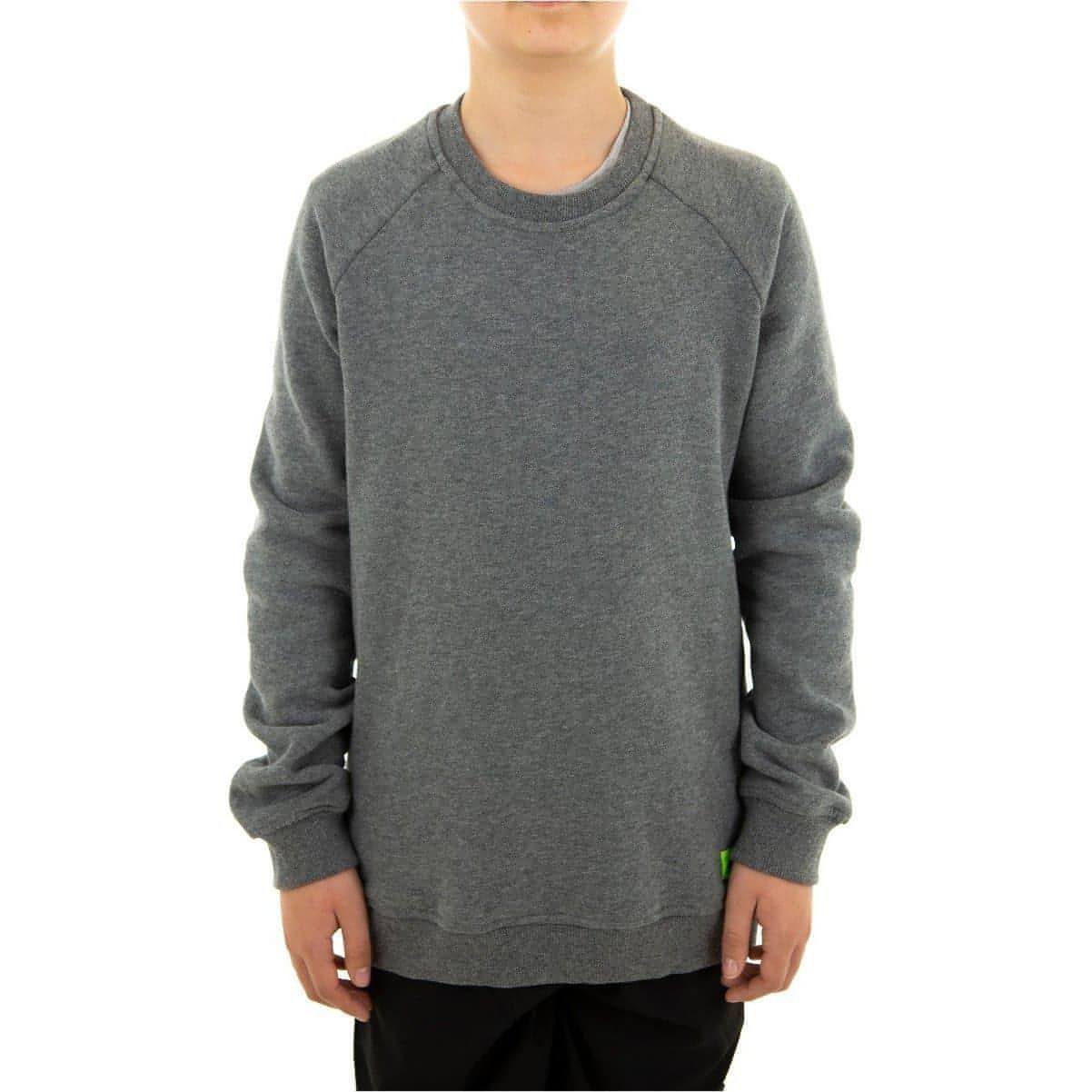 More Mile Boys Fleece Sweatshirt - Grey