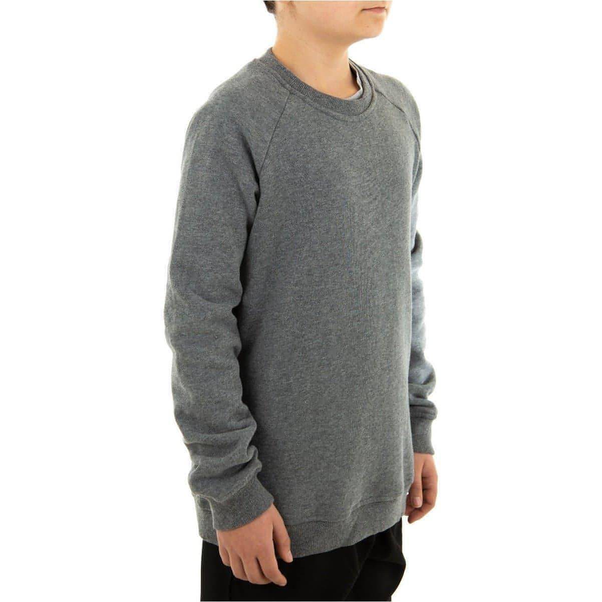 More Mile Boys Fleece Sweatshirt - Grey - Image 2