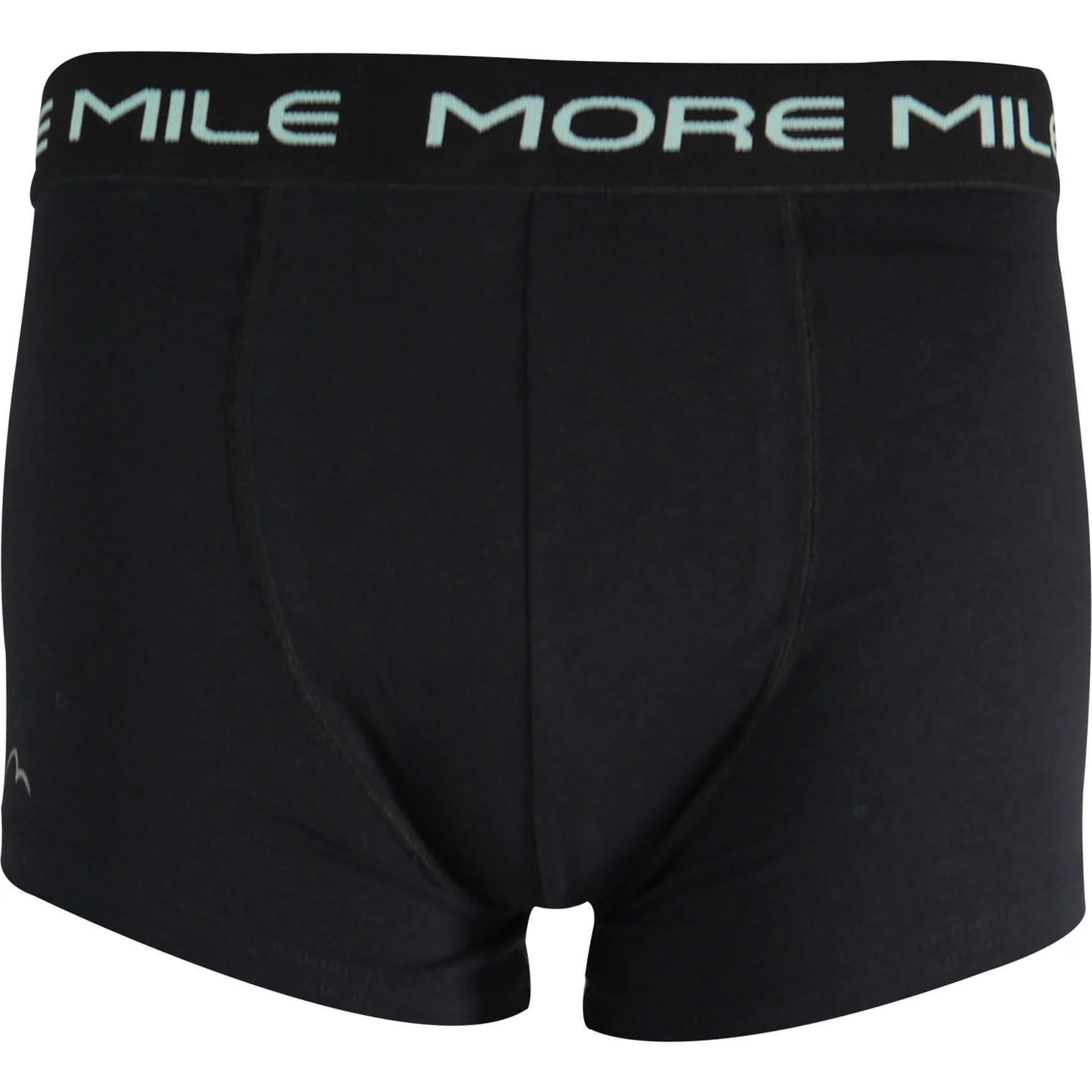 More Mile Classic (2 Pack) Mens Boxer Shorts - Black - Image 4