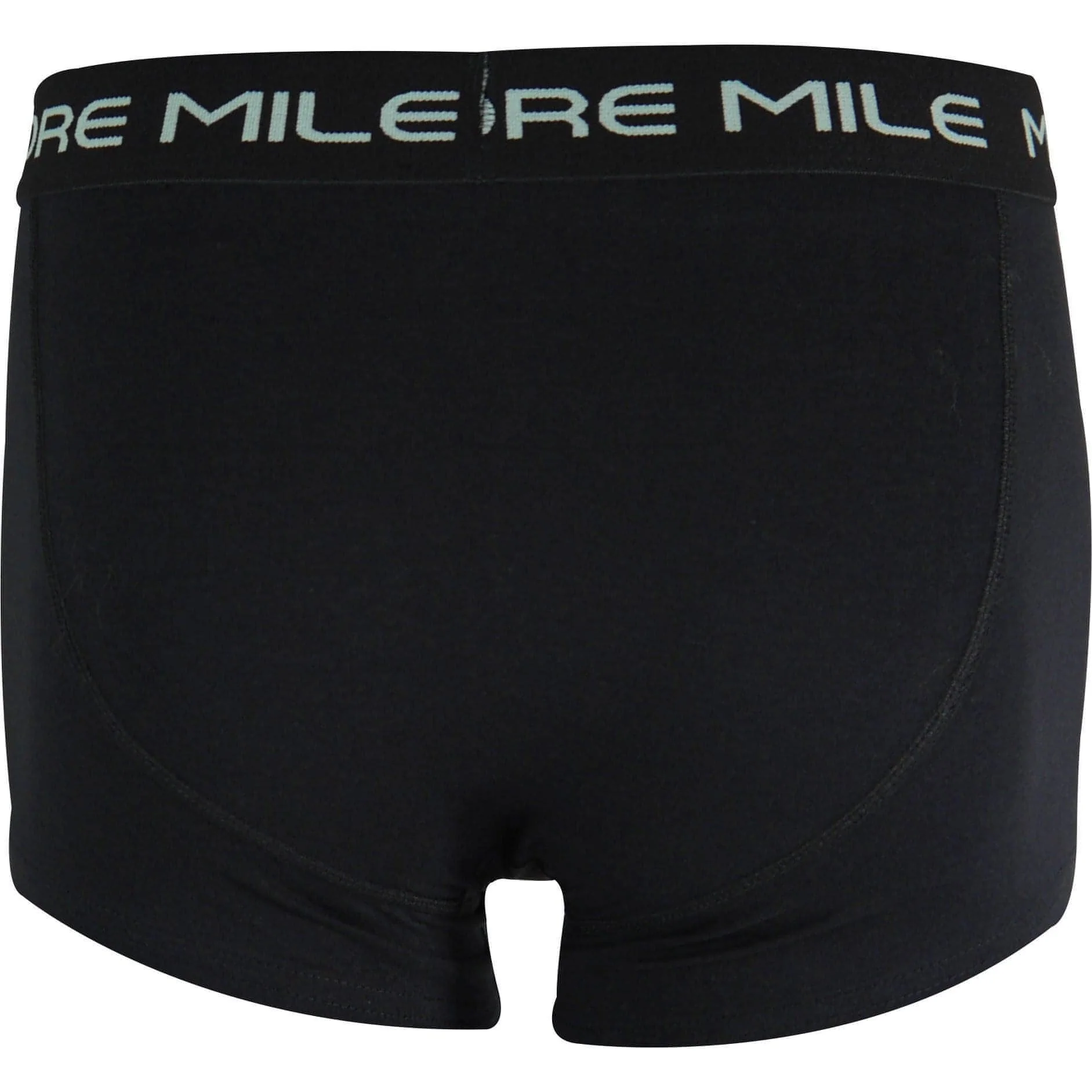 More Mile Classic (2 Pack) Mens Boxer Shorts - Black - Image 5