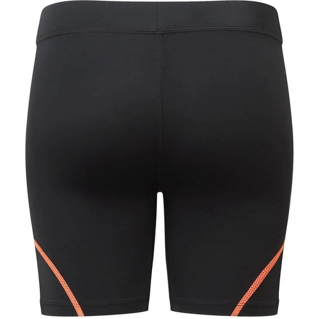 More Mile Compression Womens Short Running Tights - Black - Image 5