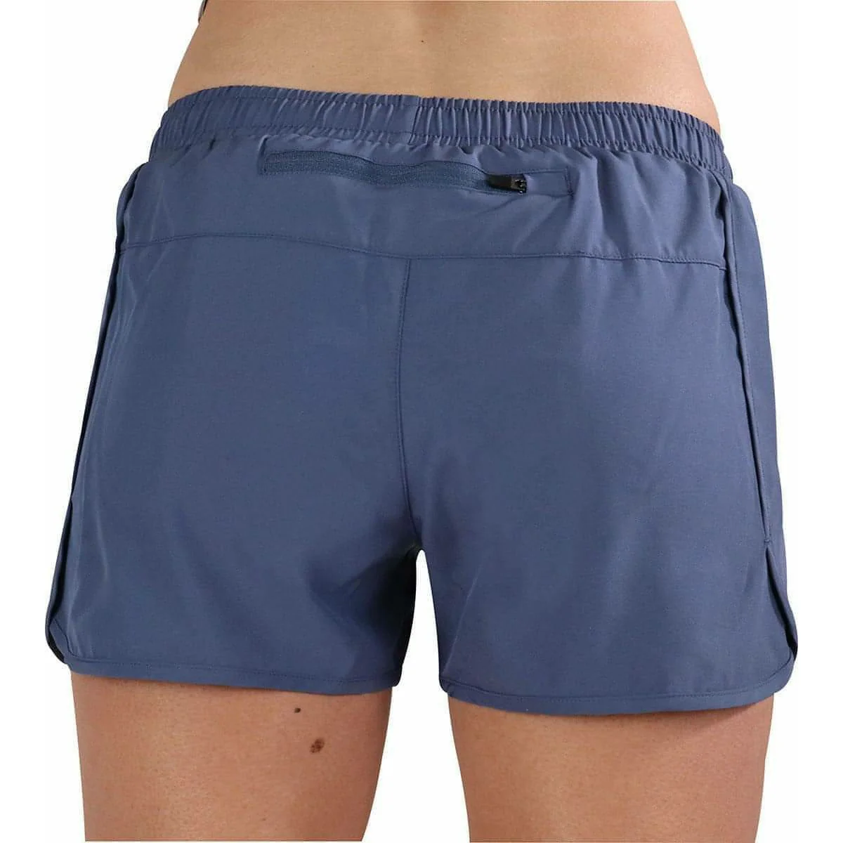 More Mile Core 2 In 1 Womens Running Shorts - Blue - Image 2