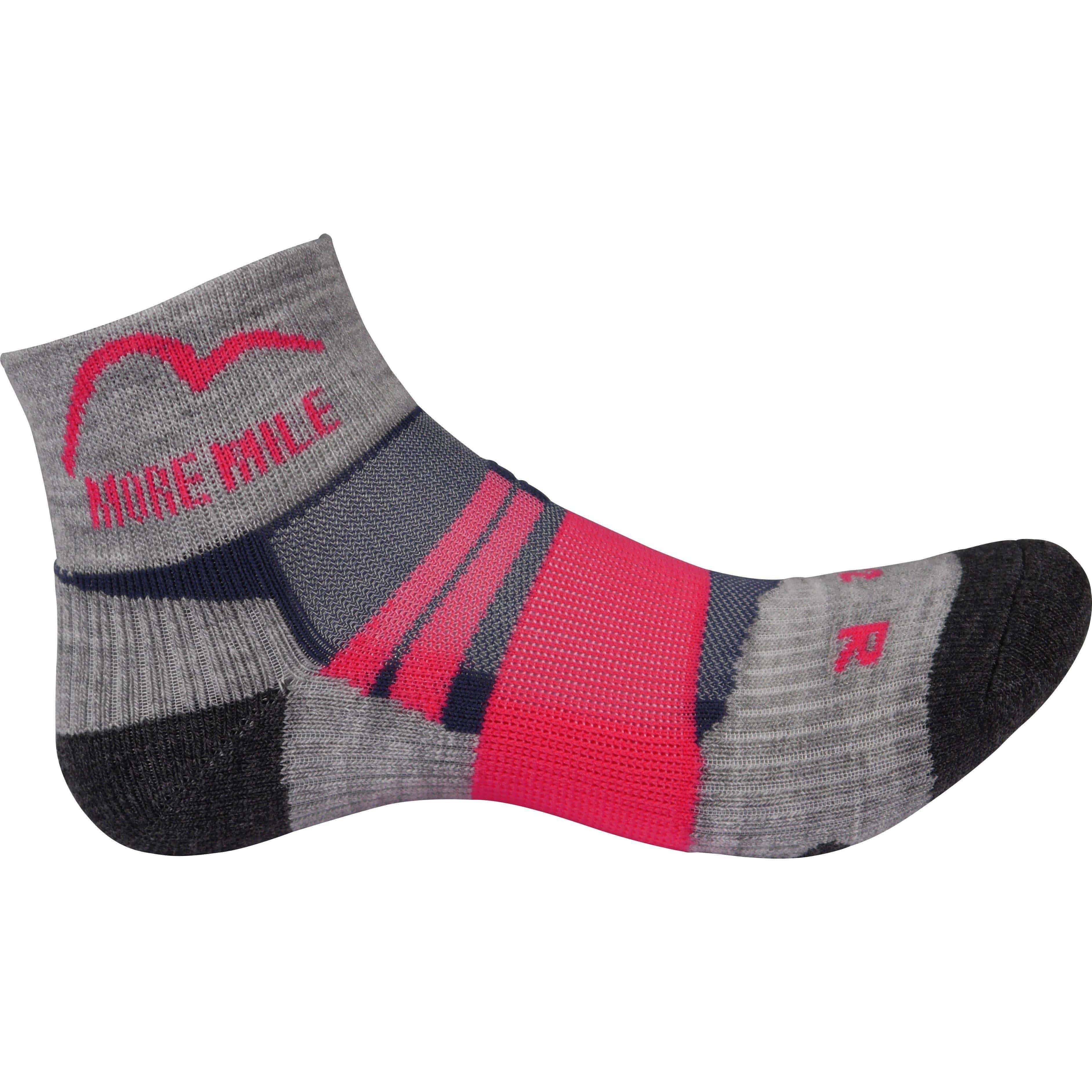 More Mile Endurance (3 Pack) Junior Running Socks - Multi - Image 3