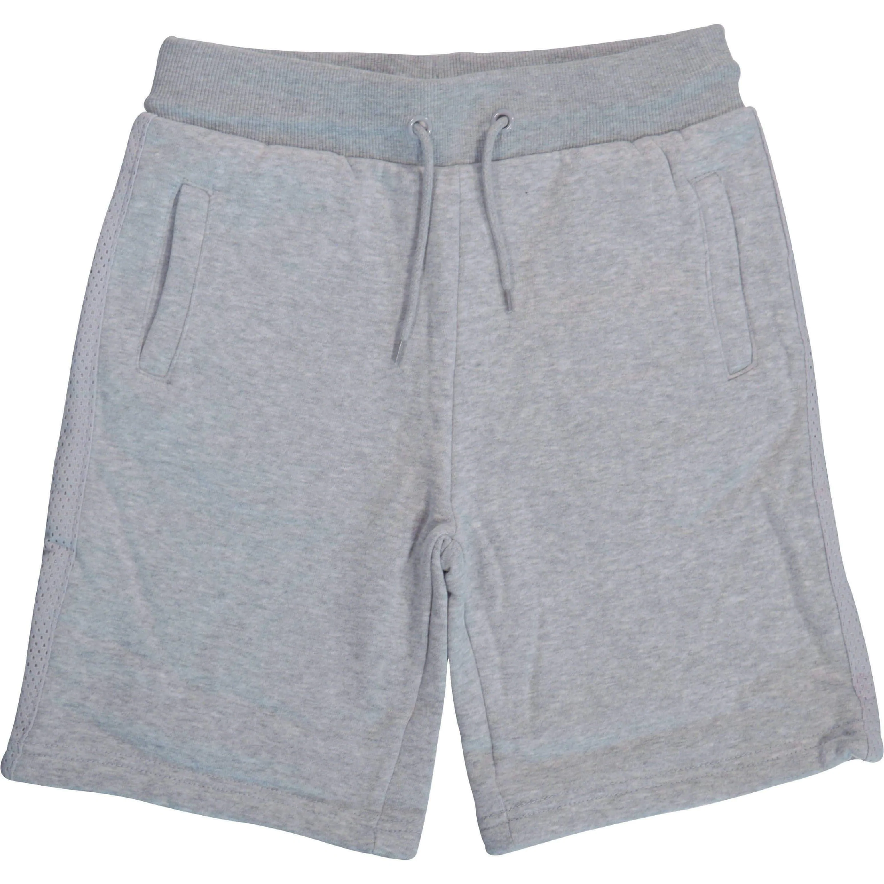 More Mile Fleece Boys Sweat Shorts - Grey