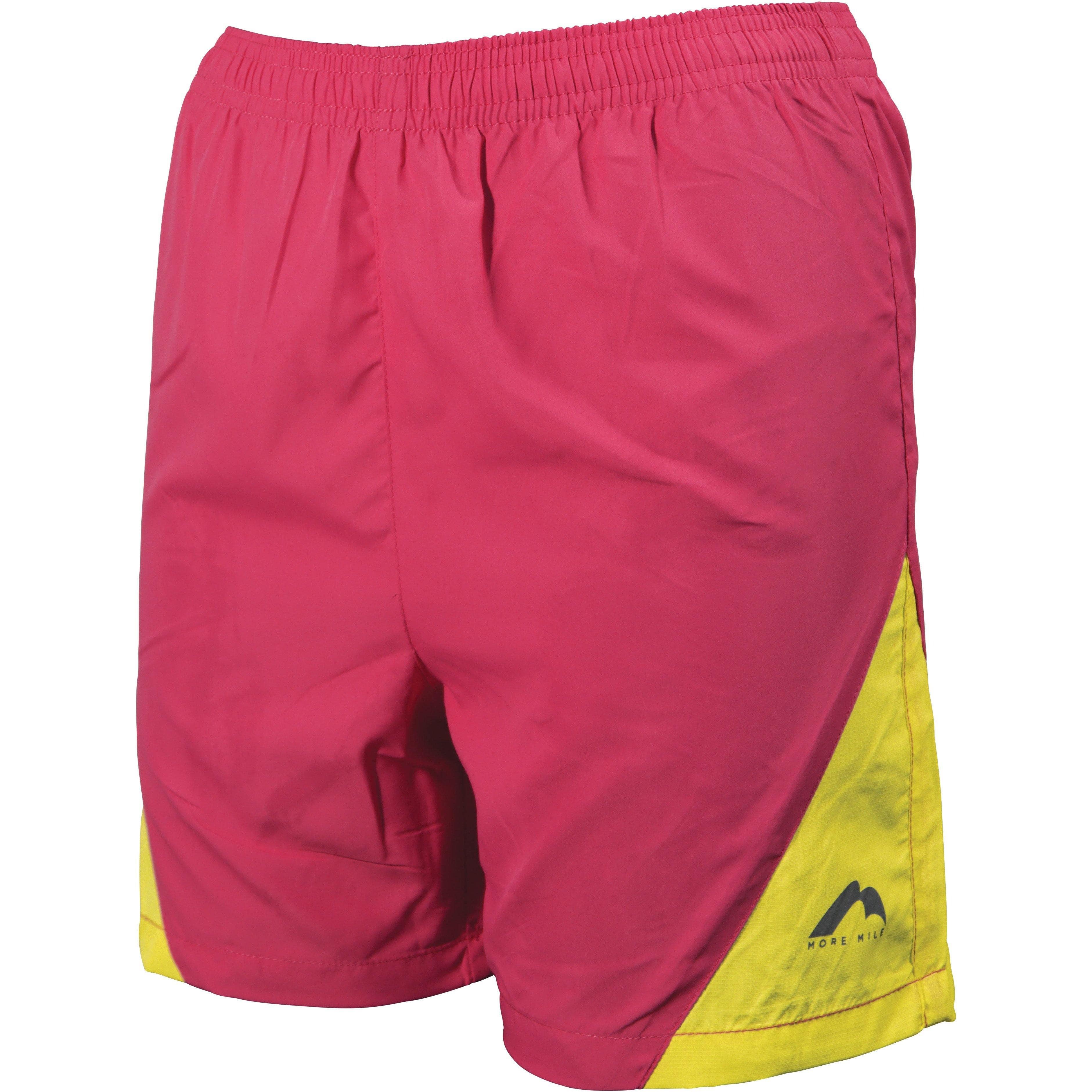 More Mile Girls Woven Running Shorts - Pink
