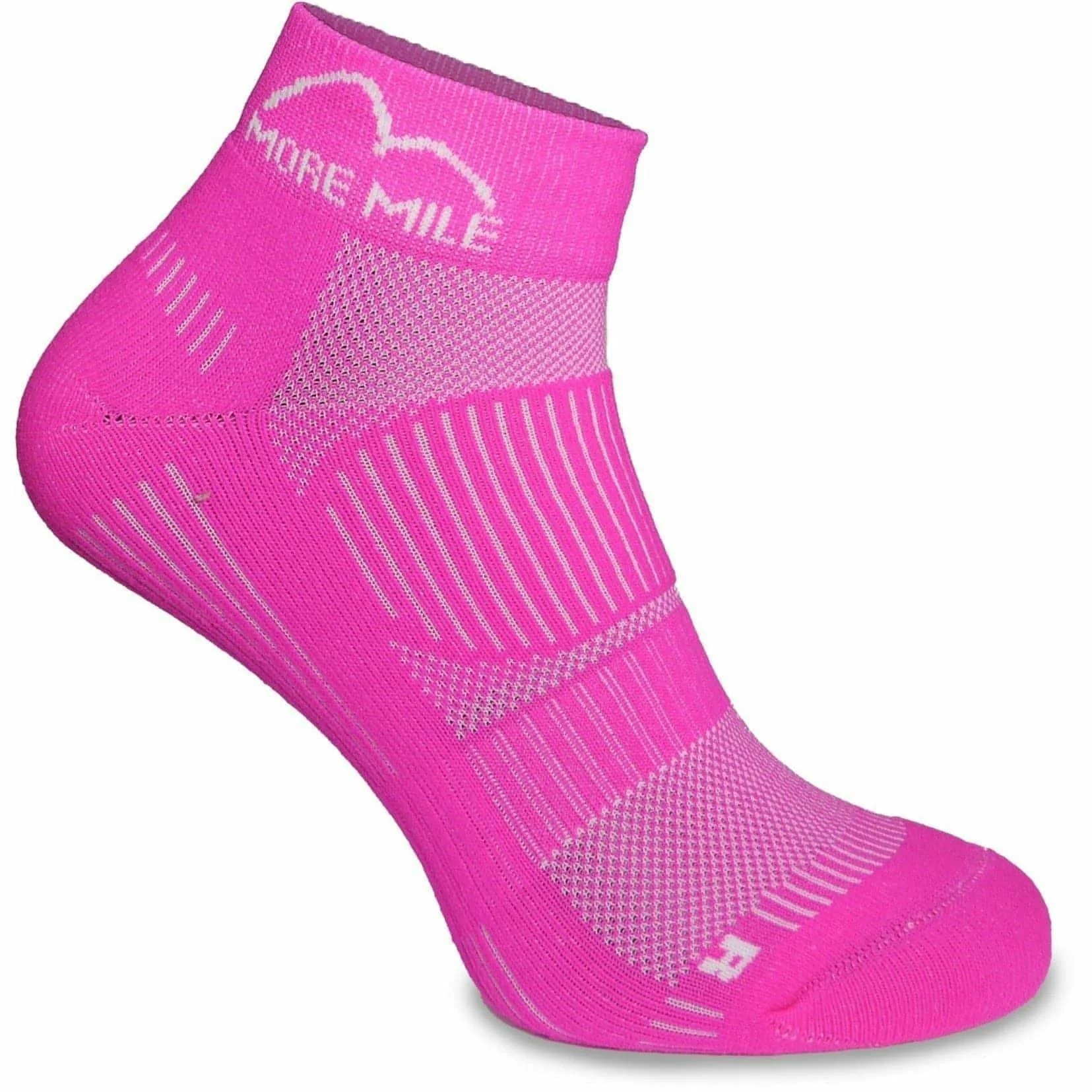 More Mile London 2.0 (3 Pack) Eco Friendly Womens Running Socks - Multi - Image 4