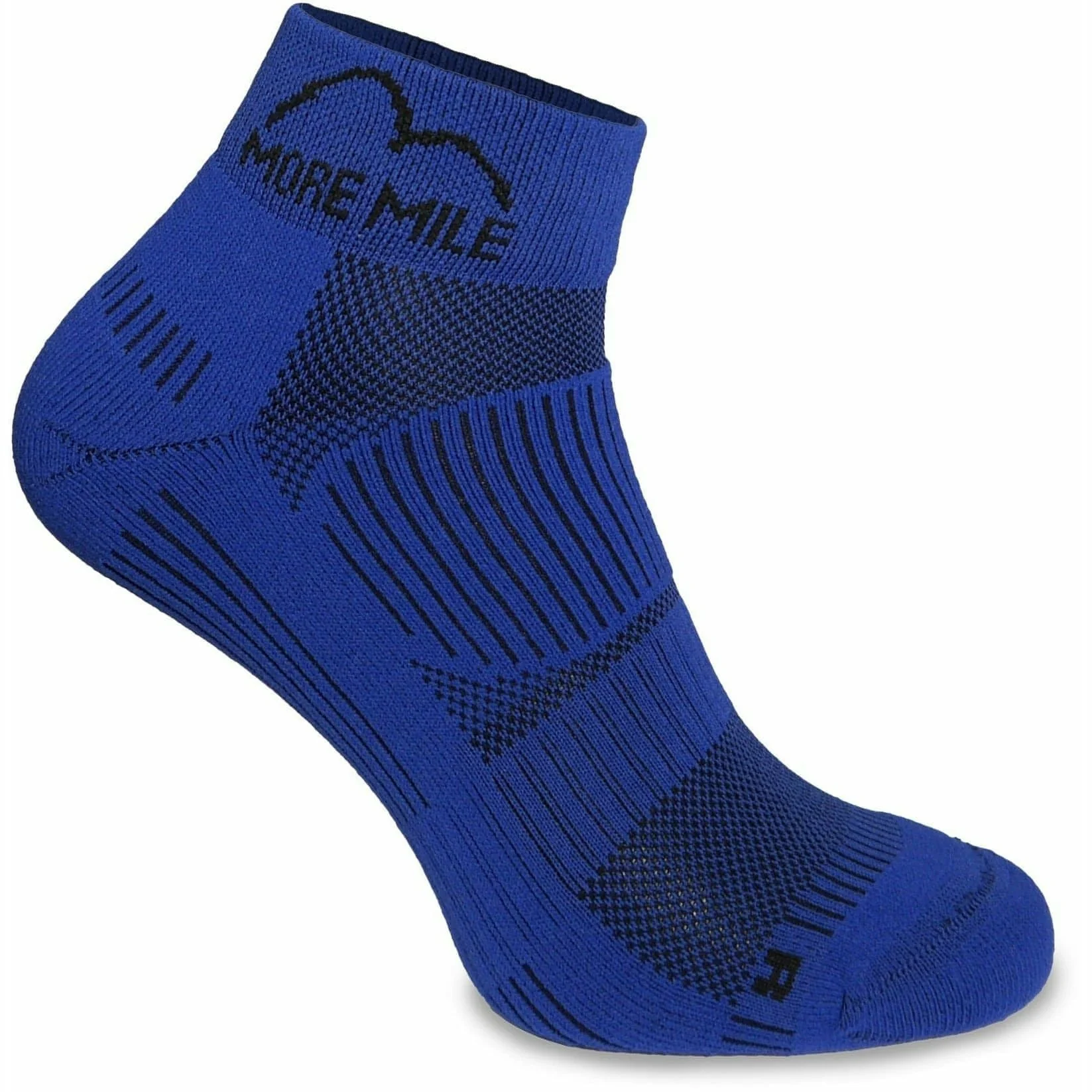 More Mile London 2.0 (3 Pack) Eco Friendly Running Socks - Multi - Image 2