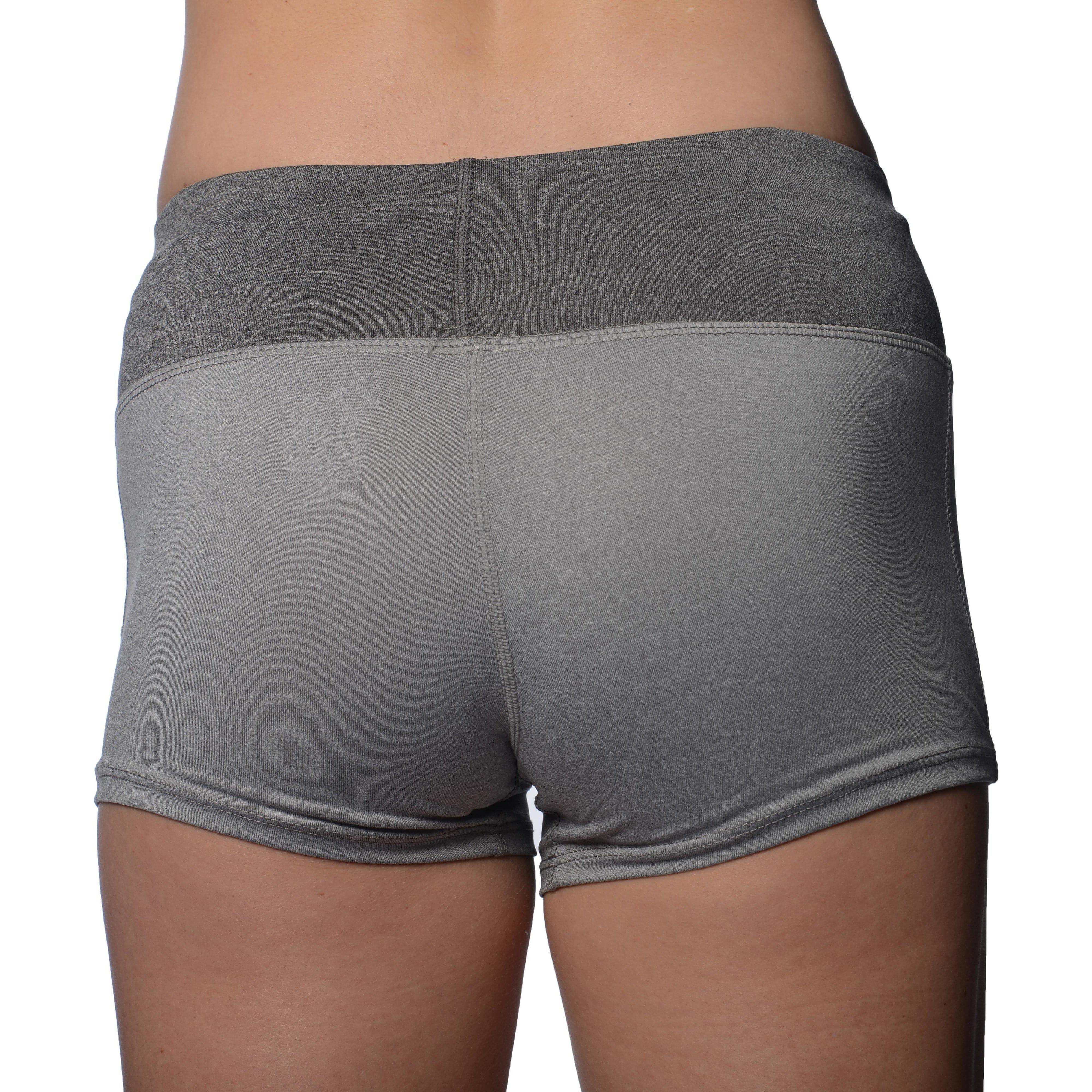 More Mile Marl 3 Inch Womens Running Shorts - Grey - Image 3