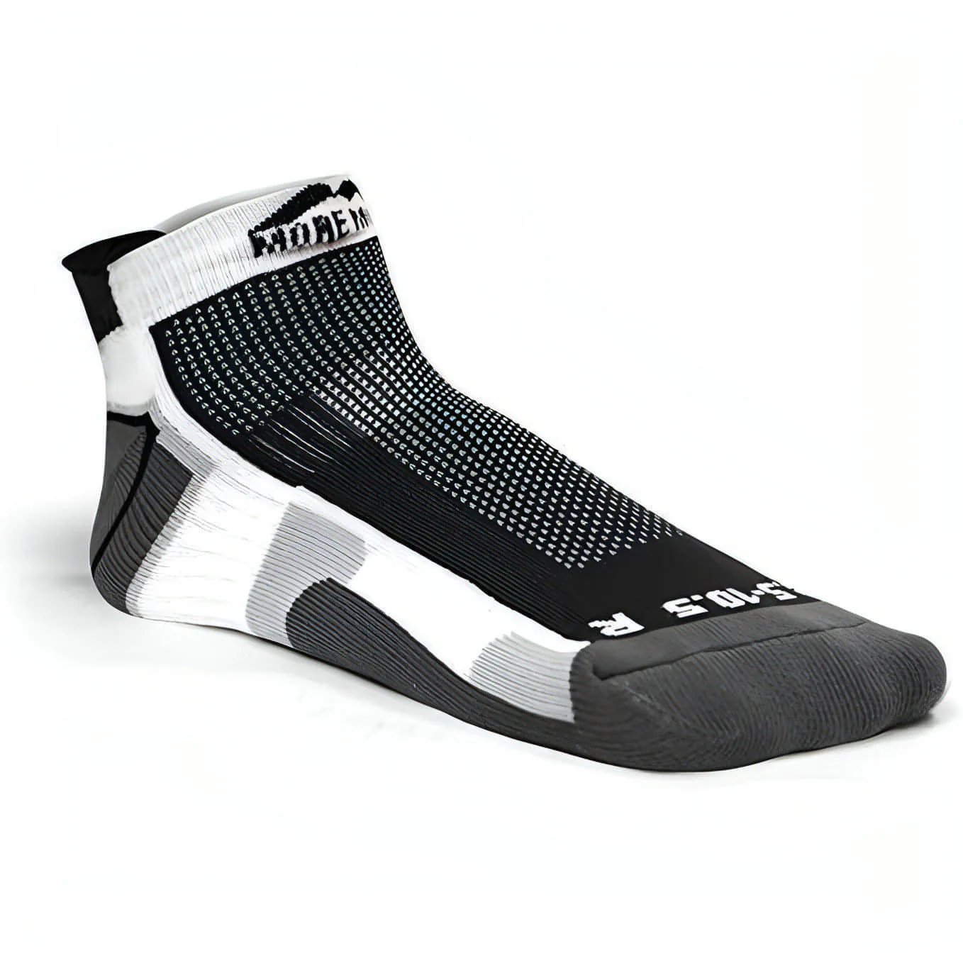 More Mile Miami Running Socks - Black - Image 2