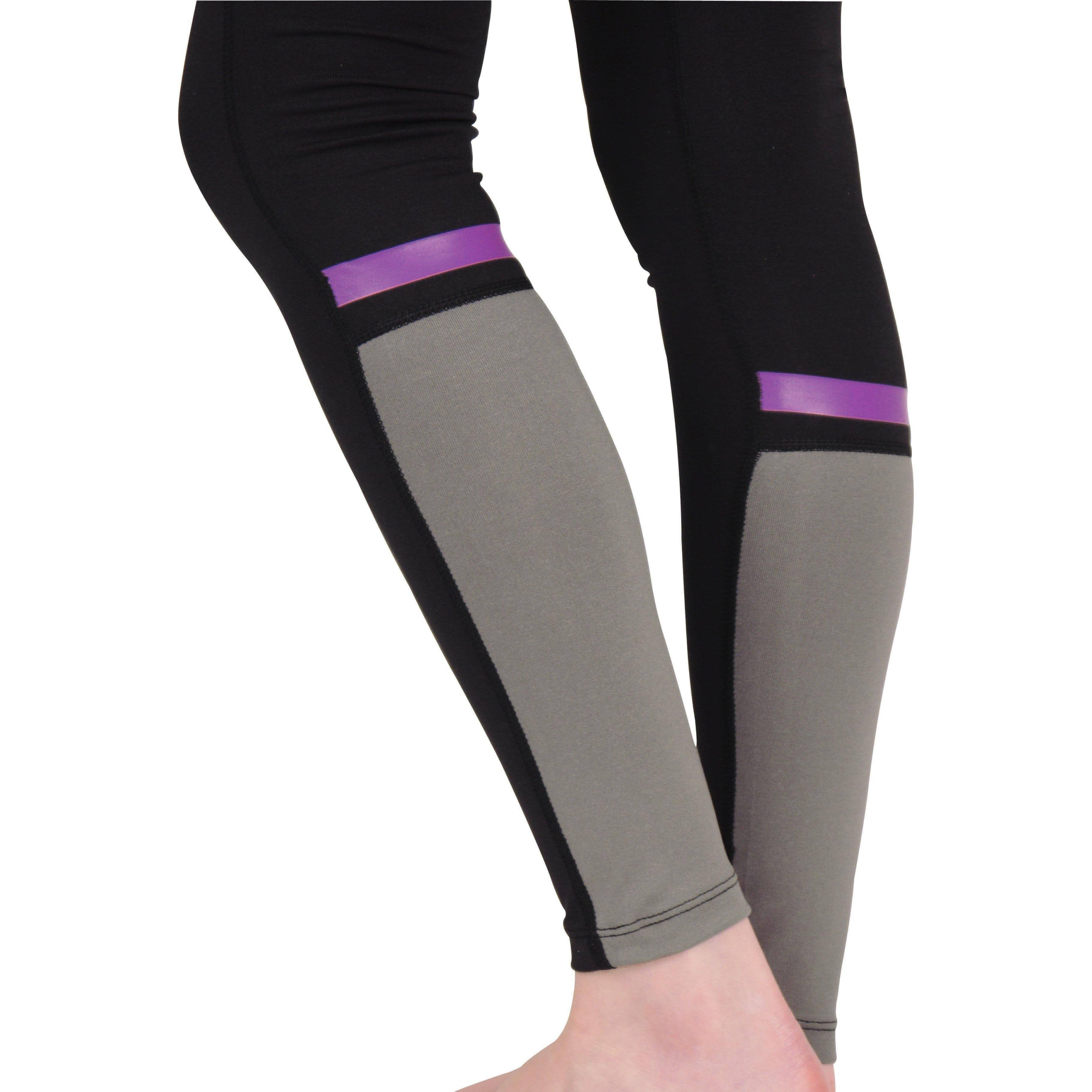 More Mile Power Womens Long Running Tights - Black - Image 3