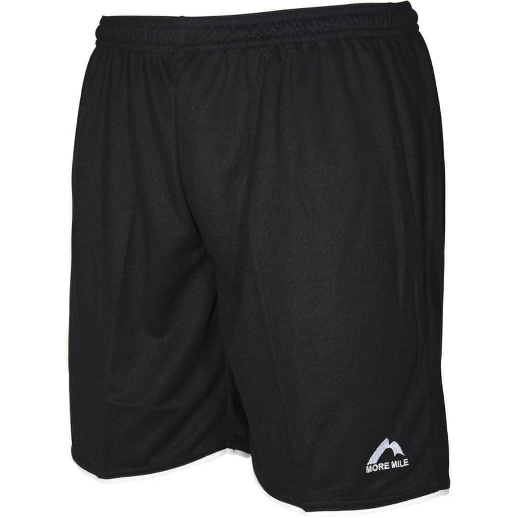 More Mile Premier Mens Football Shorts - Black - Image 4