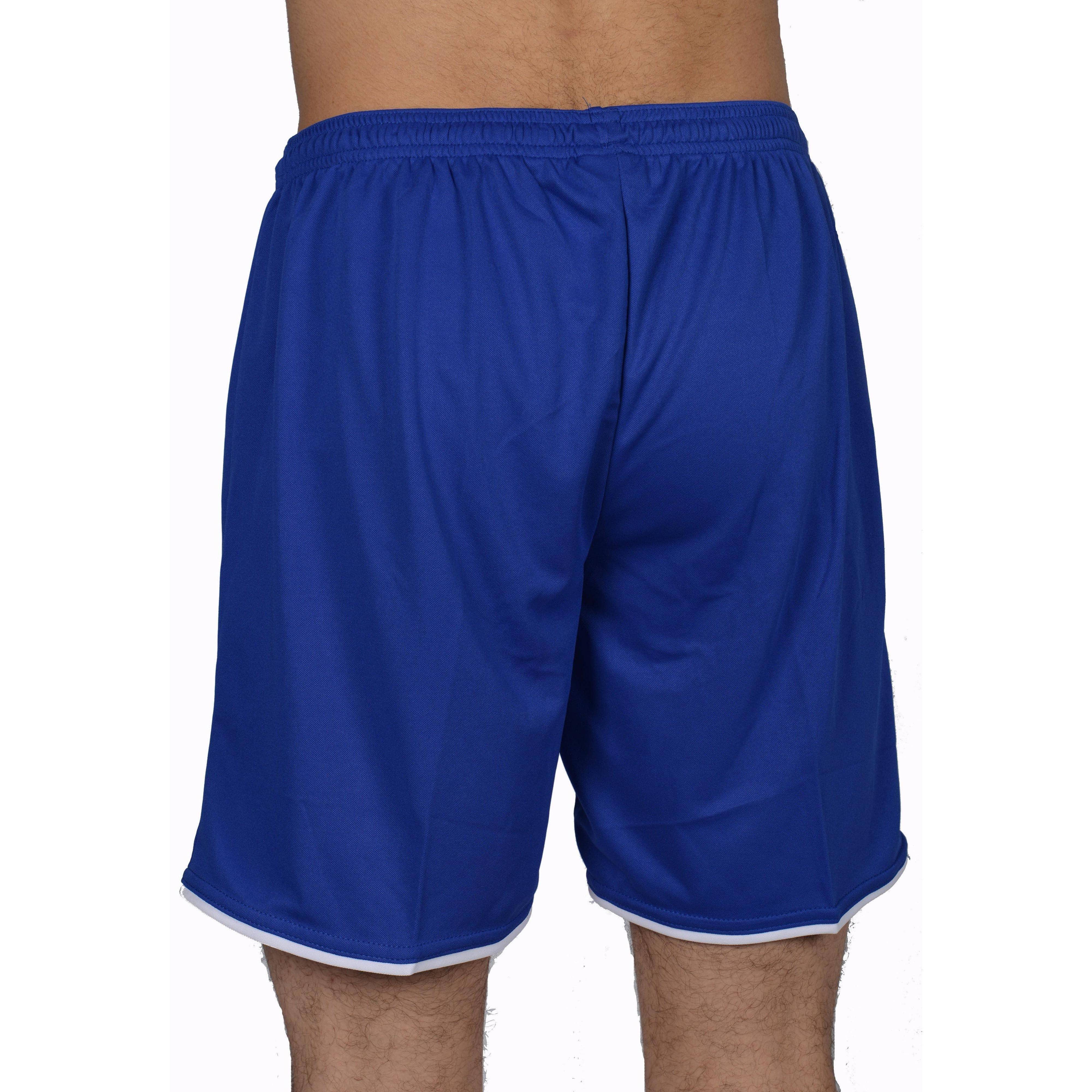 More Mile Premier Mens Football Shorts - Blue - Image 4