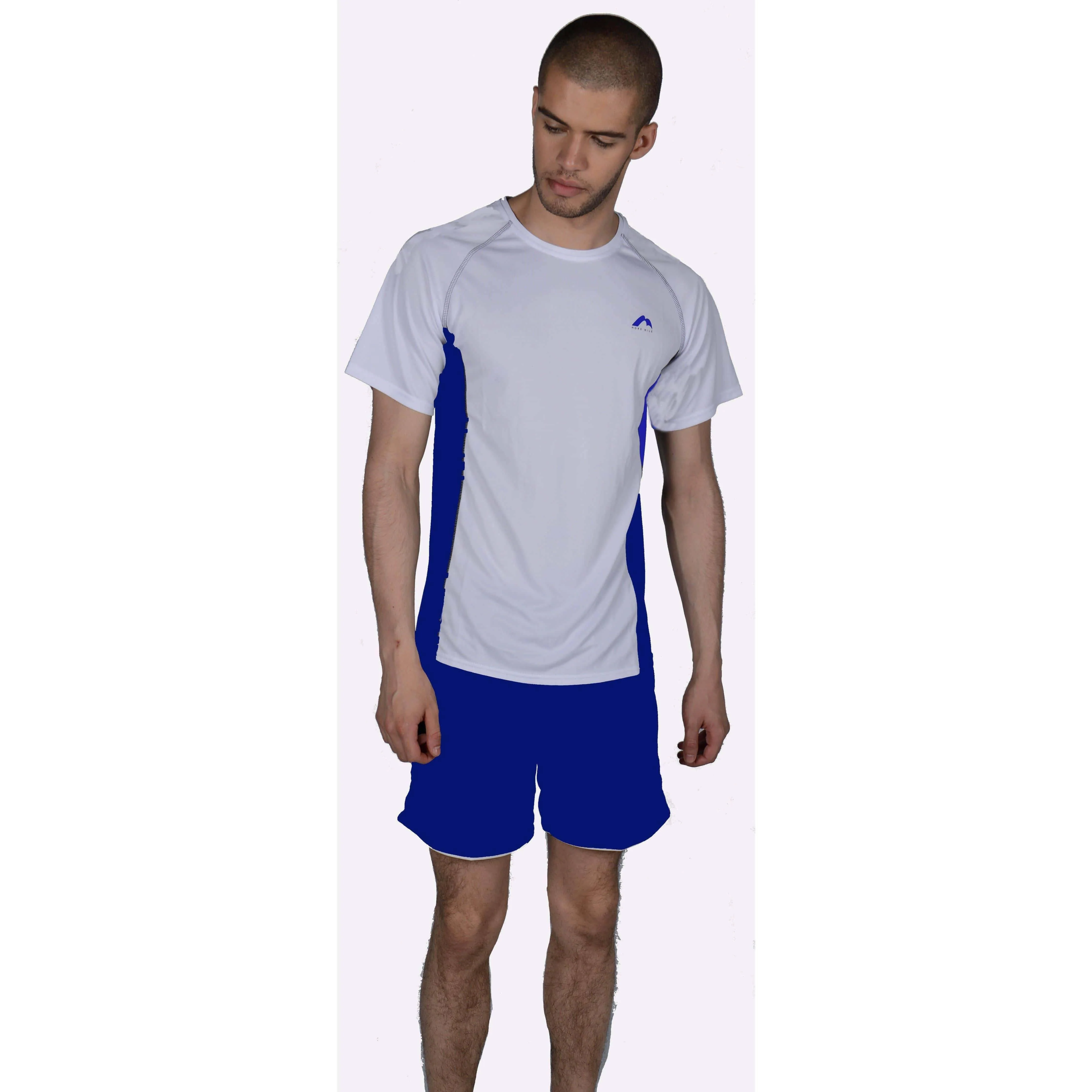 More Mile Premier Mens Football Shorts - Blue - Image 5