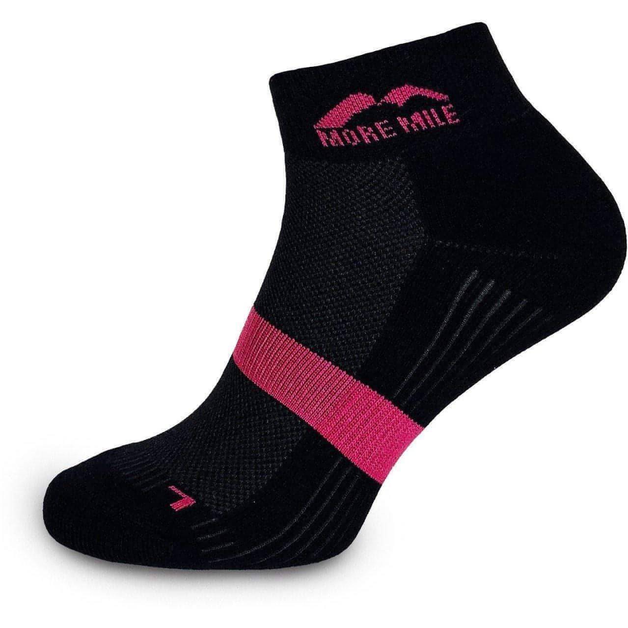 More Mile Preventer Double Layer (3 Pack) Womens Running Socks - Multi - Image 3