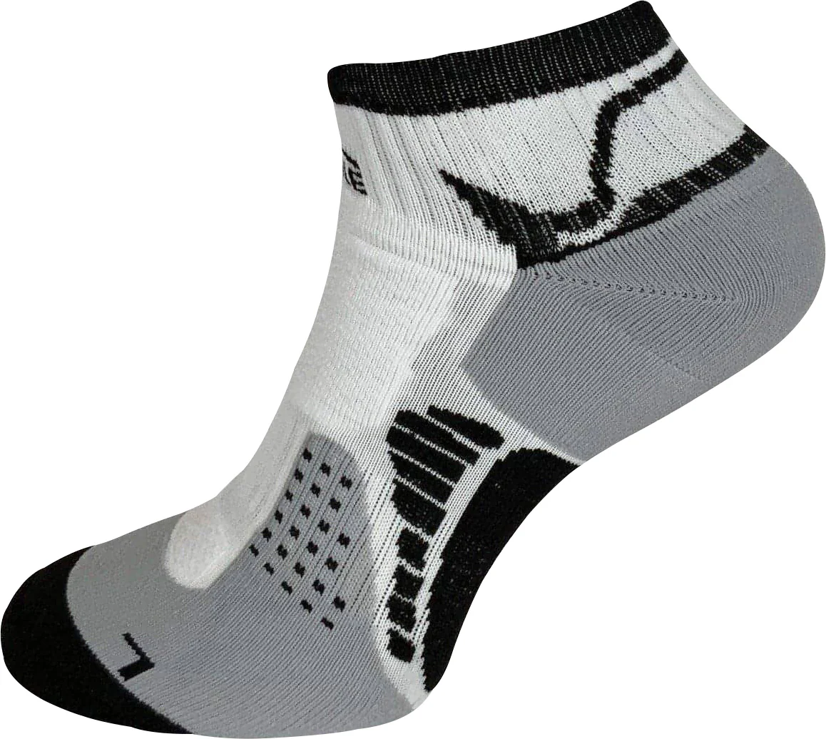 More Mile San Diego (5 Pack) Running Socks - White - Image 3