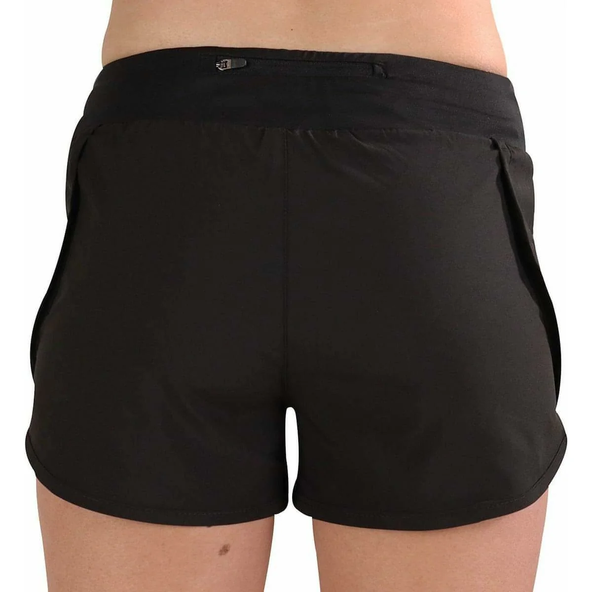 More Mile Strive Womens Running Shorts - Black - Image 2
