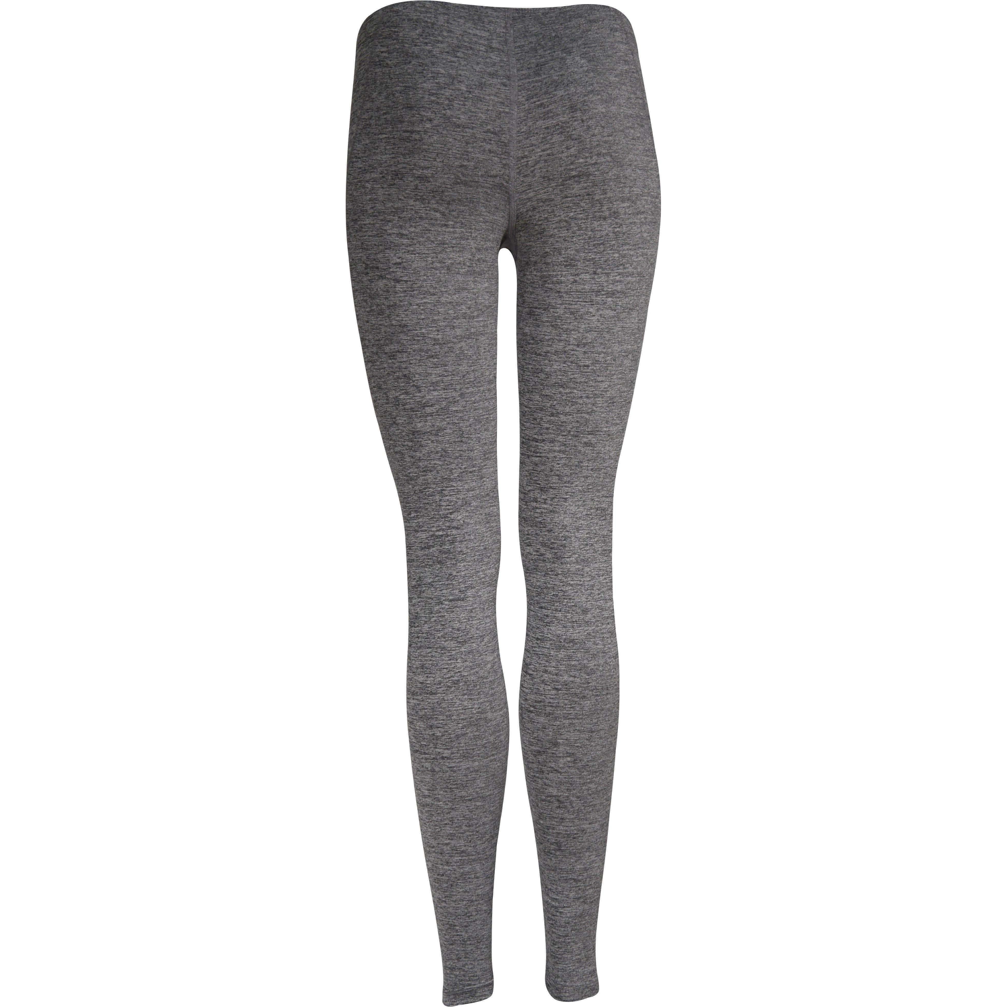 More Mile Train To Run Womens Long Running Tights - Grey - Image 4